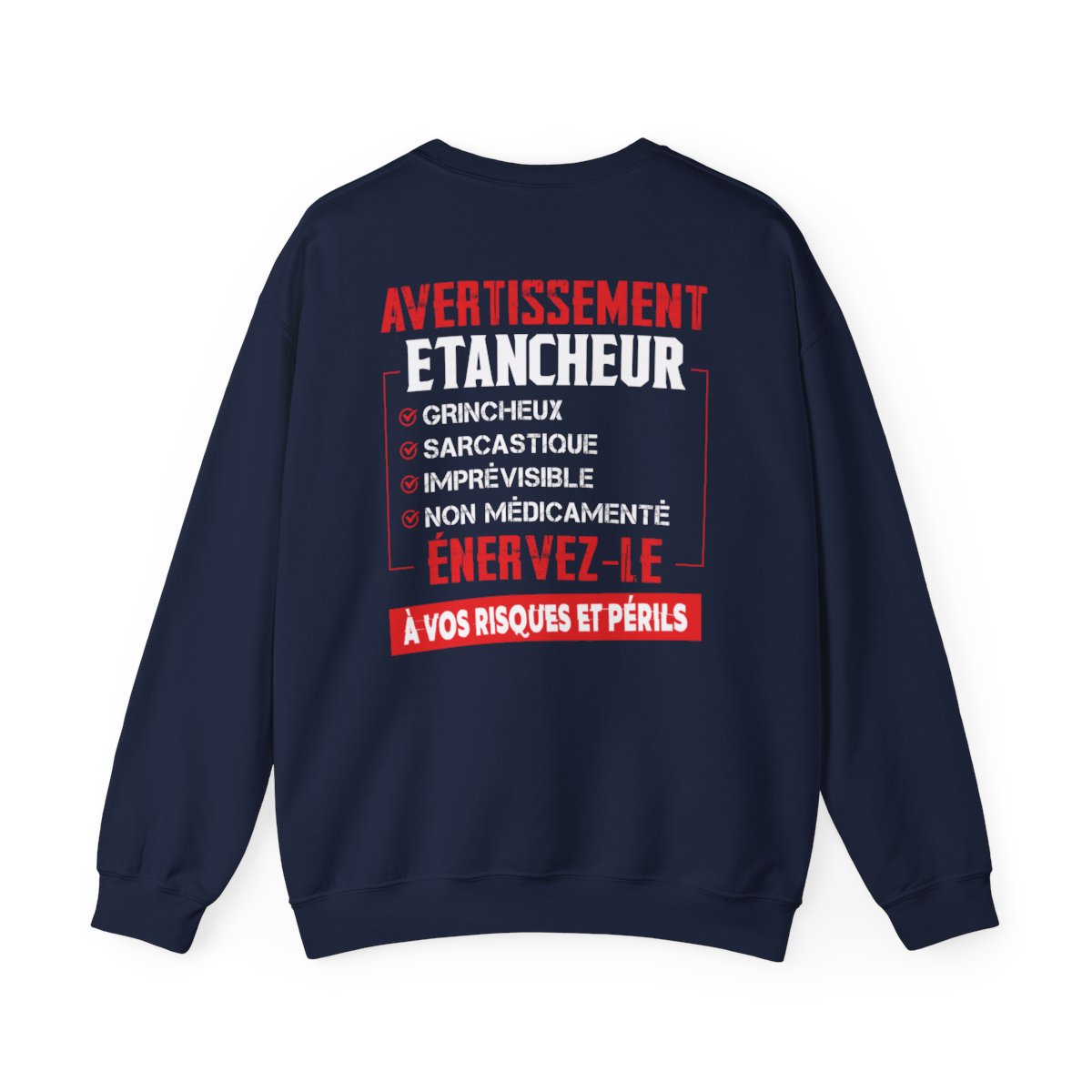 Etancheur, grincheux, sarcastique, imprévisible, non médicamenté