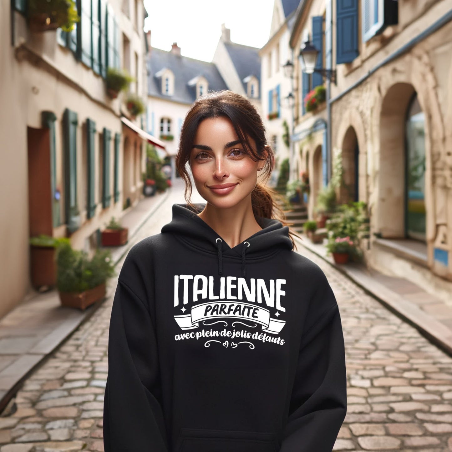 Italienne parfaite avec plein de jolis défauts