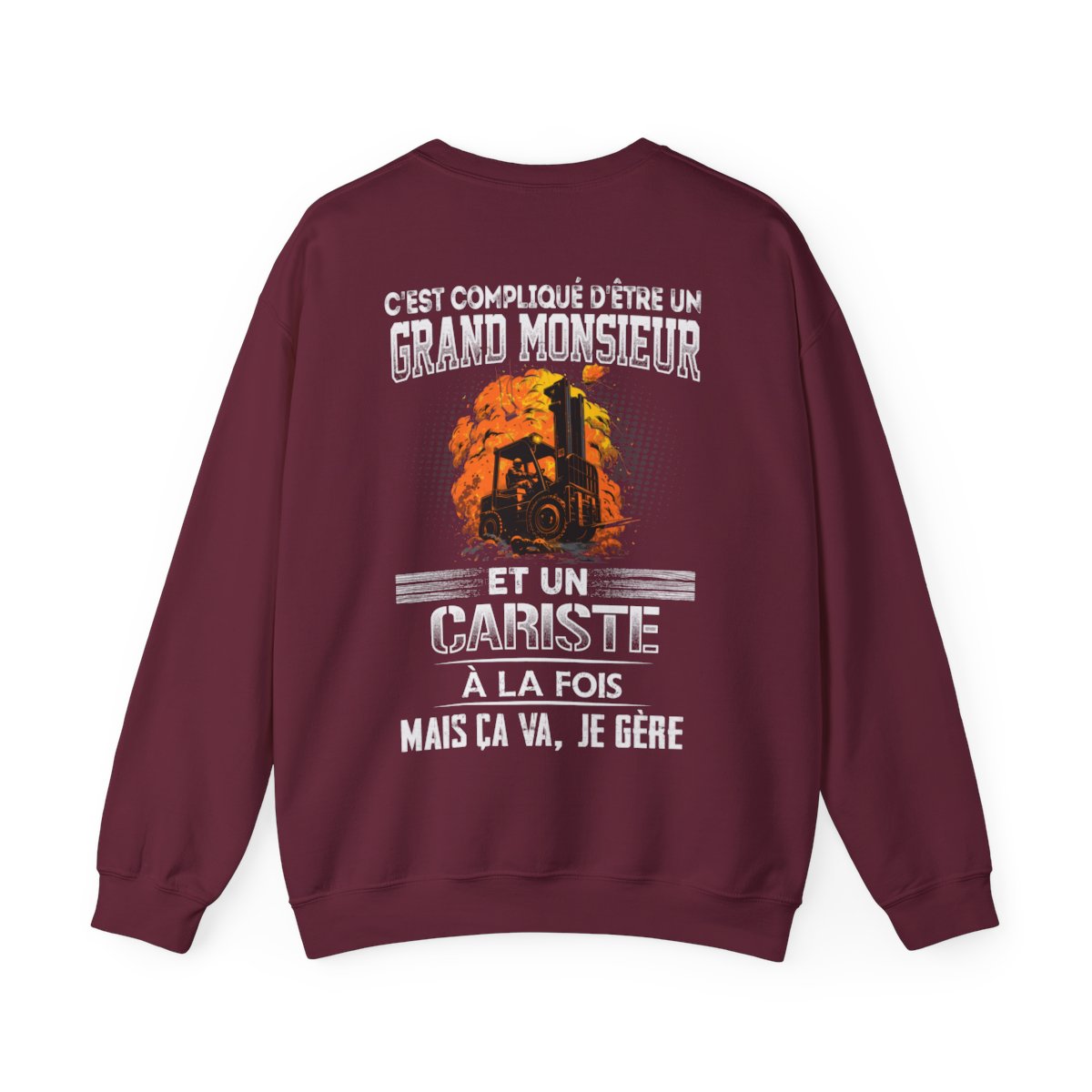 Grand monsieur et Cariste à la fois