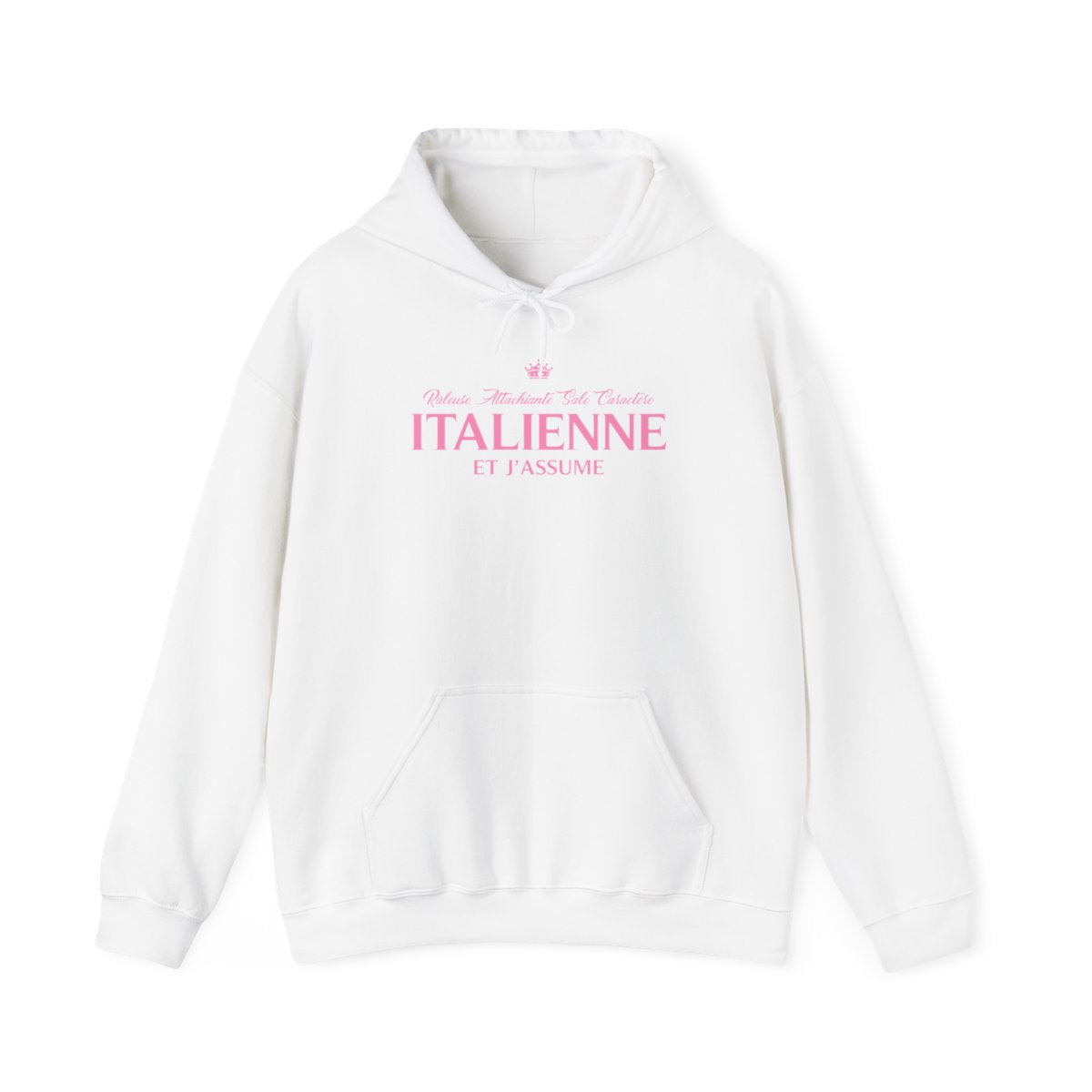 Italienne et j'assume