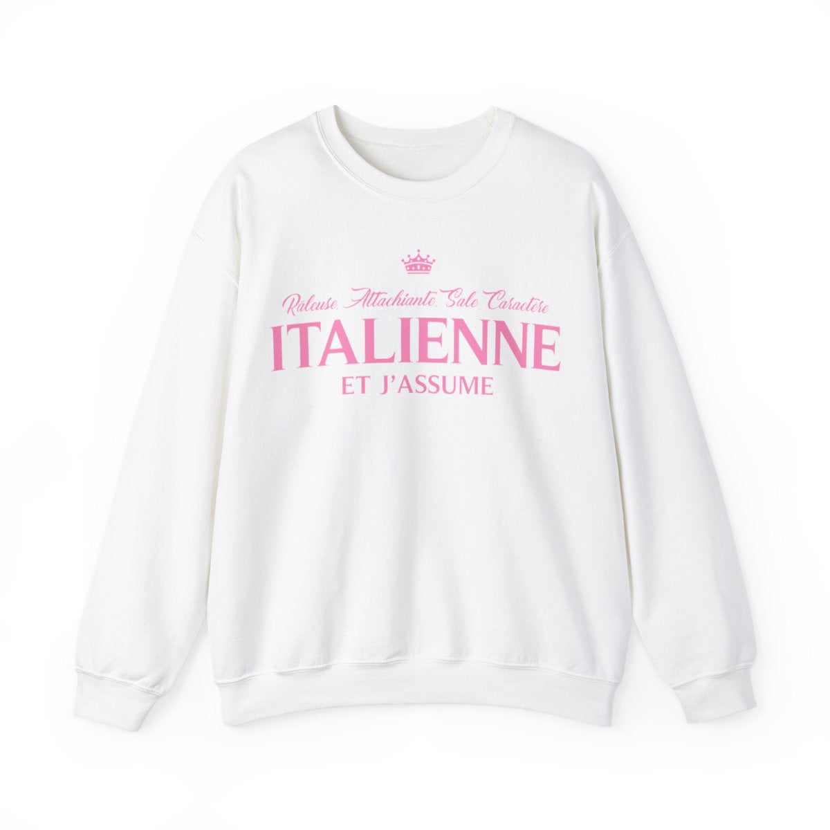 Italienne et j'assume