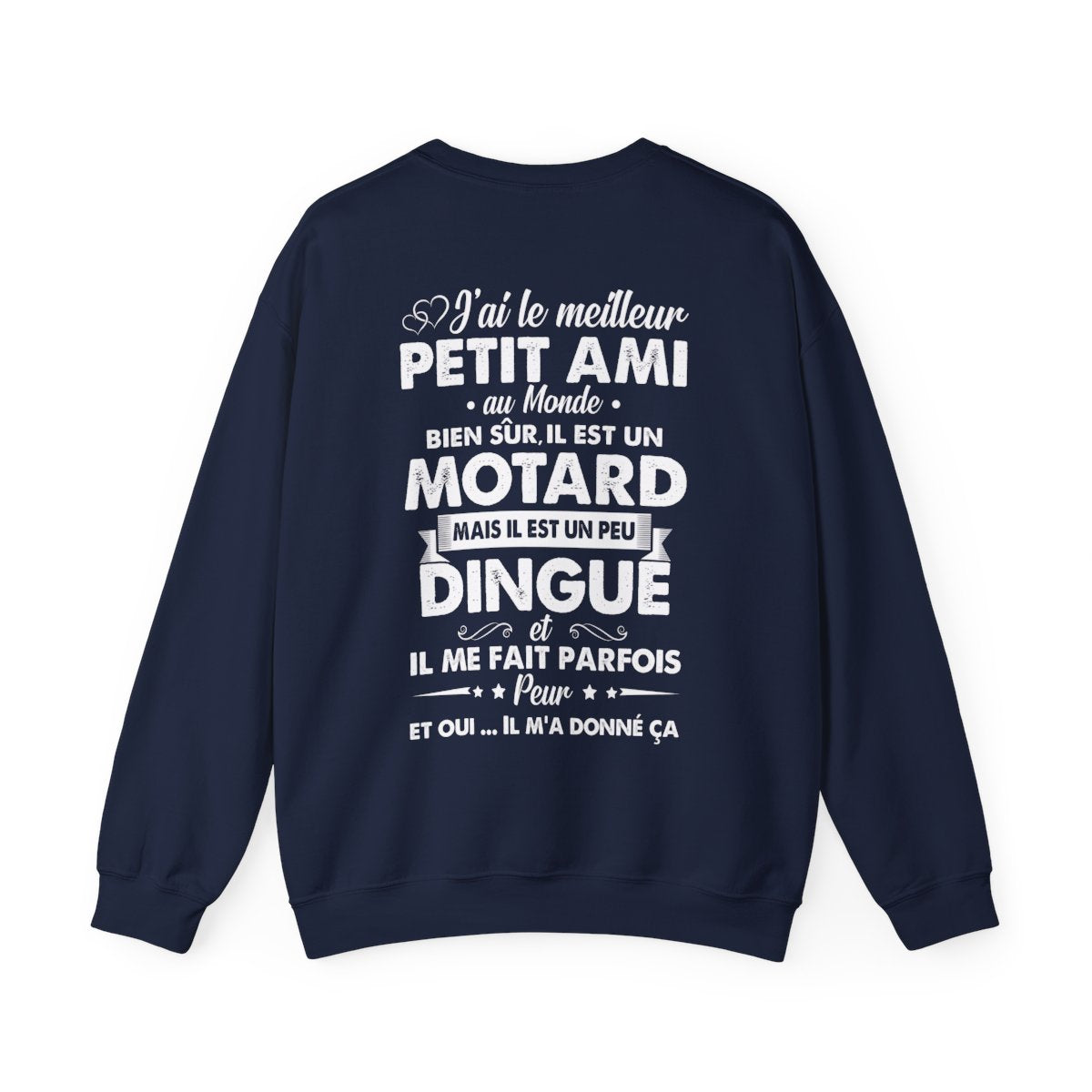 J'ai le meilleur petit ami au monde, il est un motard mais il est un peu dingué et il me fait parfois peur