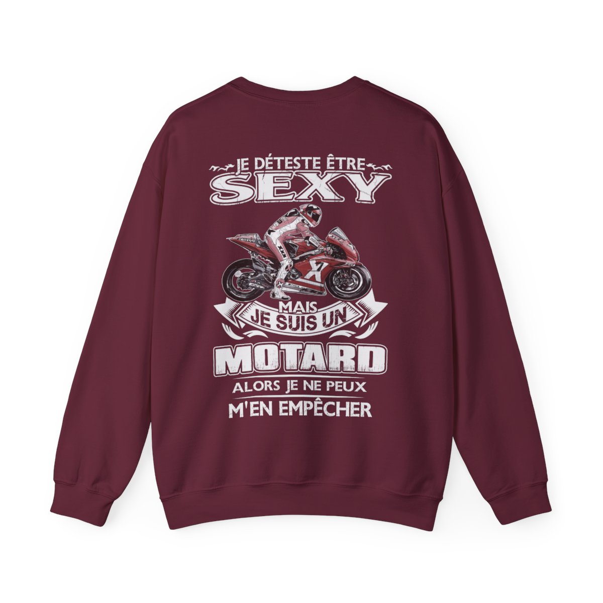 Je détesté être sexy mais je suis un motard alors je ne peux m'en empêcher