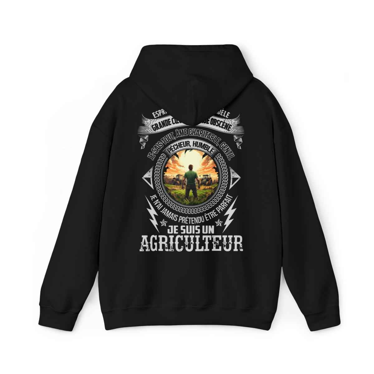Je n'ai jamais prétendu être parfait, je suis un Agriculteur