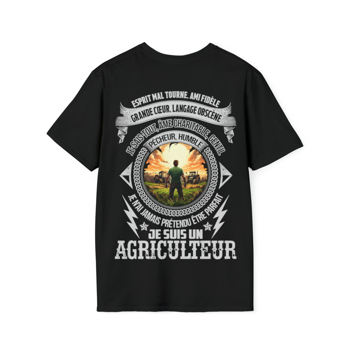 Je n'ai jamais prétendu être parfait, je suis un Agriculteur