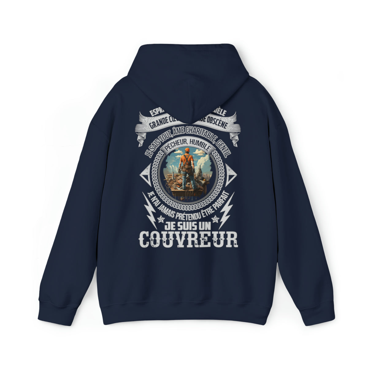 Je n'ai jamais prétendu être parfait, je suis un Couvreur