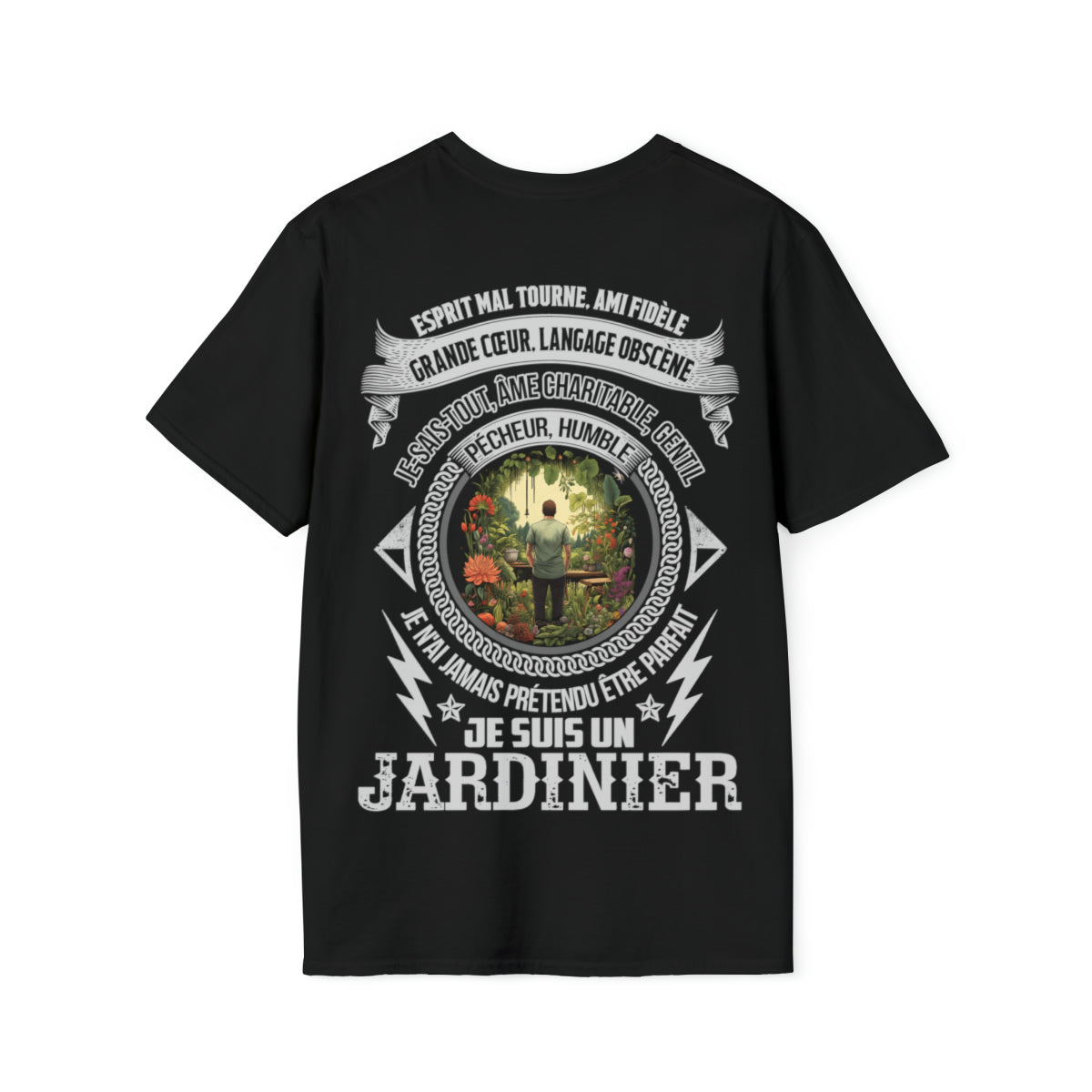 Je n'ai jamais prétendu être parfait, je suis un Jardinier