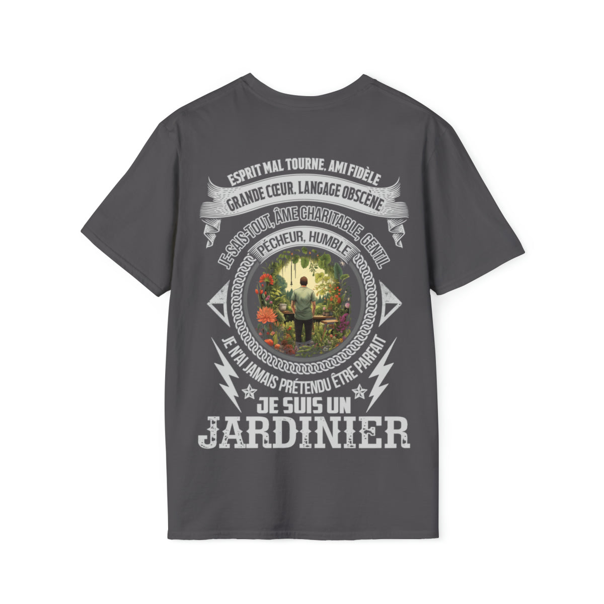 Je n'ai jamais prétendu être parfait, je suis un Jardinier