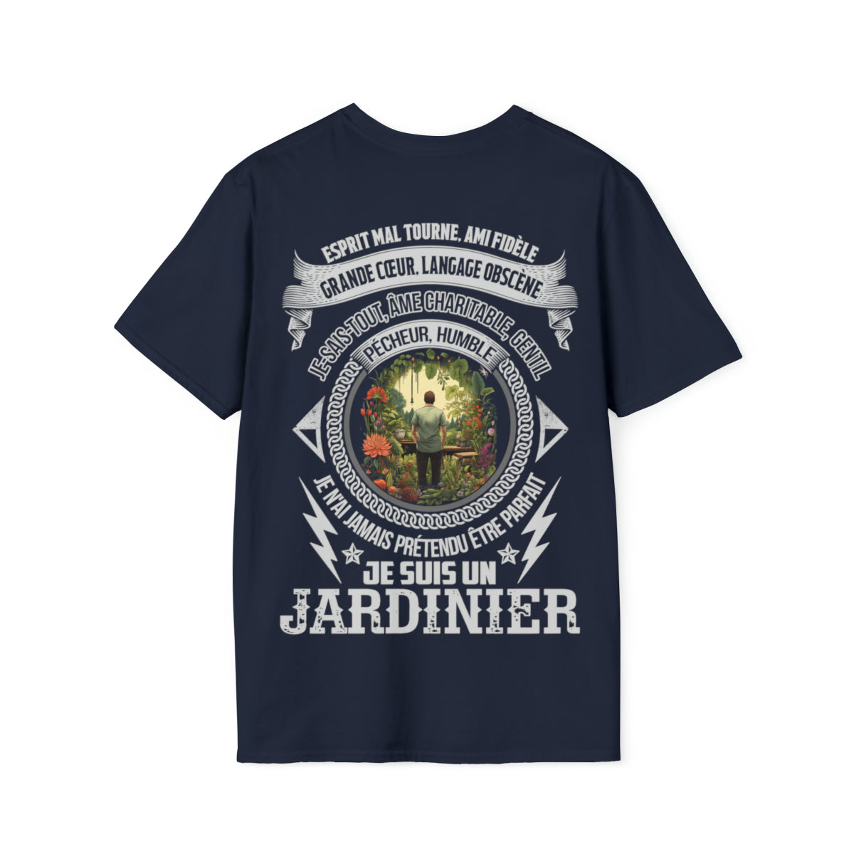 Je n'ai jamais prétendu être parfait, je suis un Jardinier