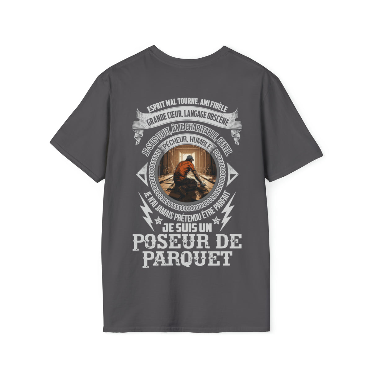 Je n'ai jamais prétendu être parfait, je suis un Poseur de Parquet