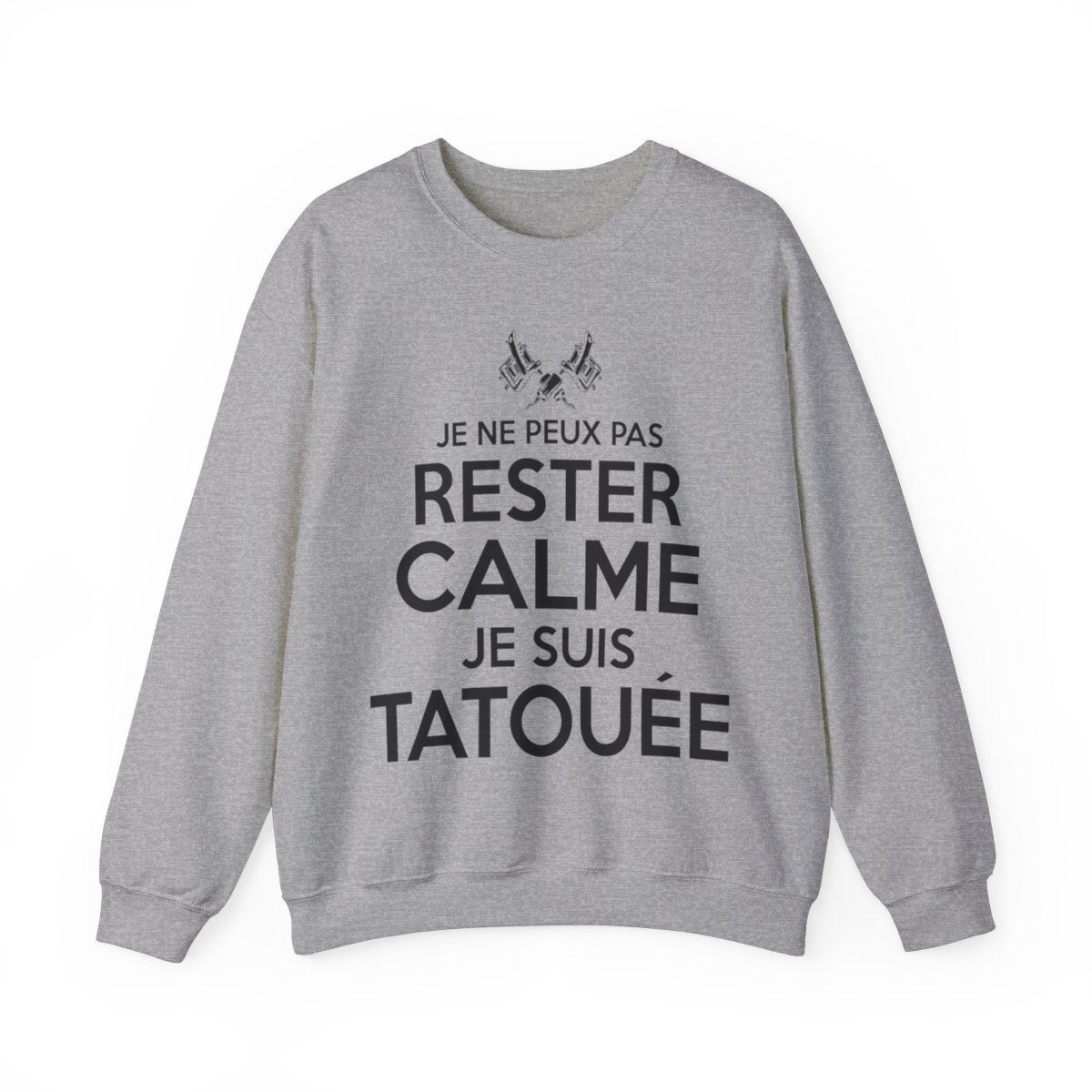 Je ne peux pas rester calme je suis tatouée