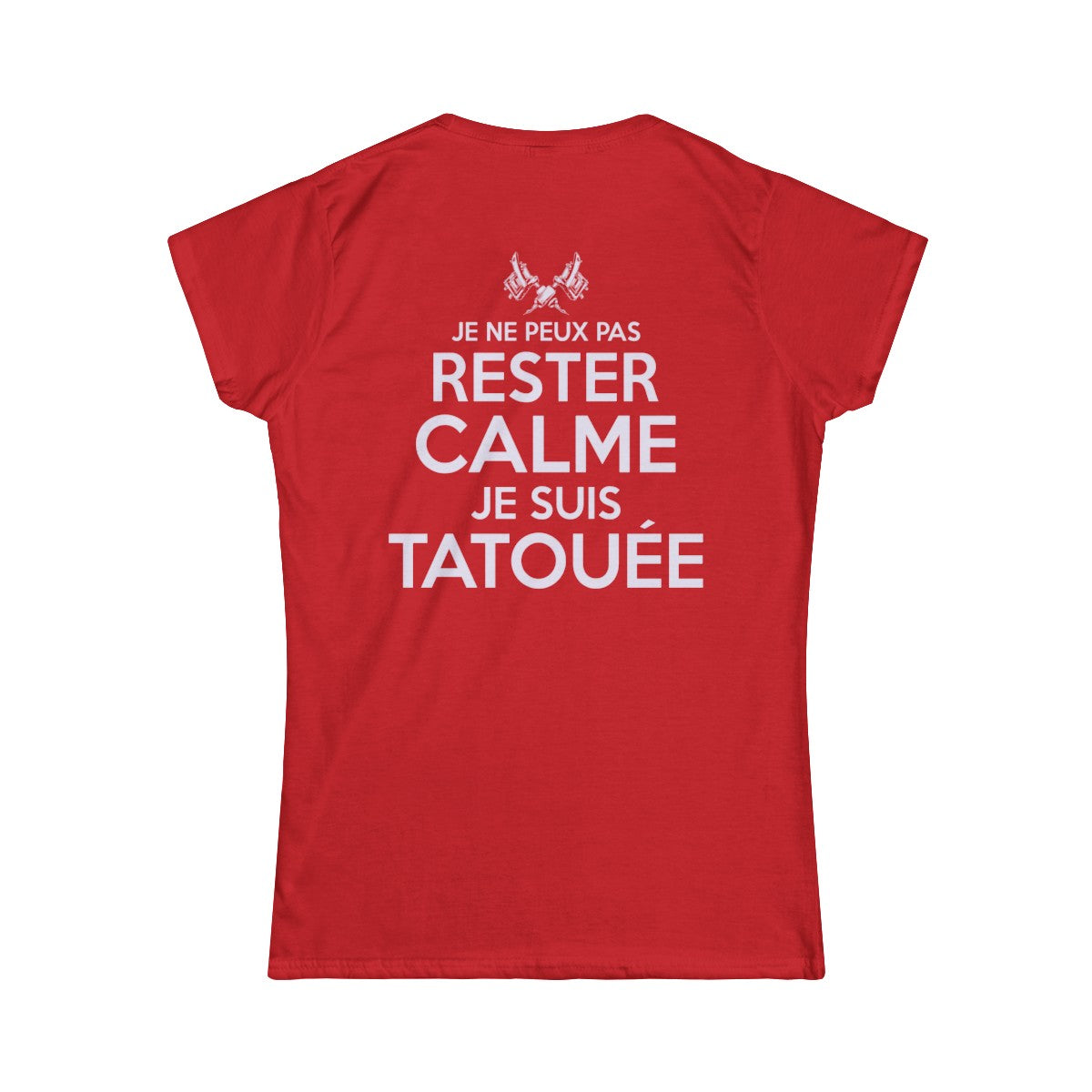 Je ne peux pas rester calme je suis tatouée