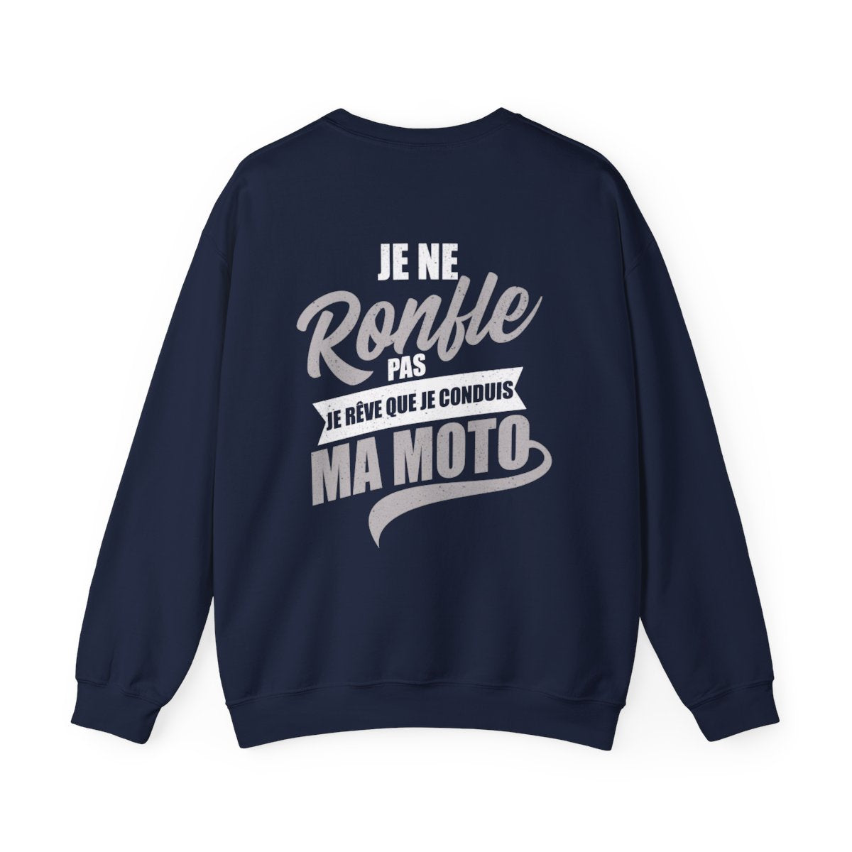 Je ne ronfle pas, je rêve que je conduis ma moto