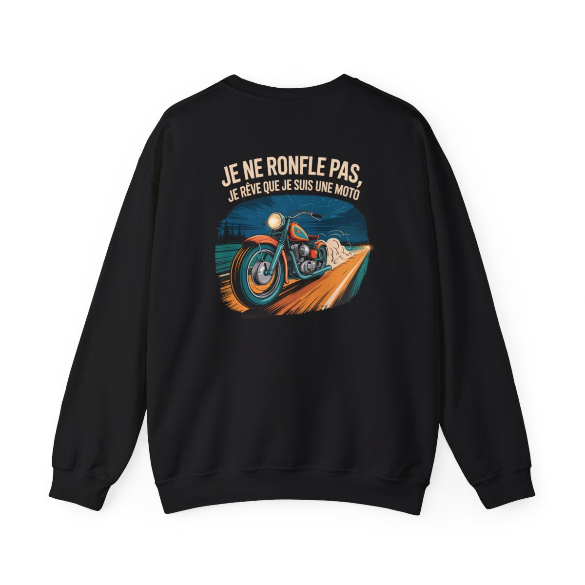 Je ne ronfle pas, je rêve que je suis une moto