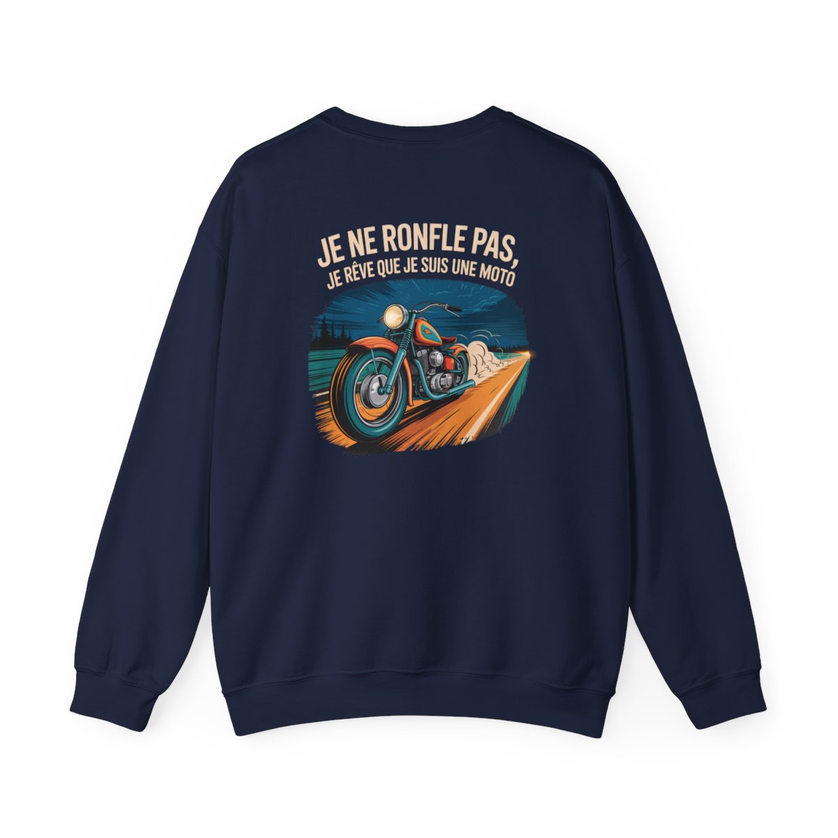 Je ne ronfle pas, je rêve que je suis une moto