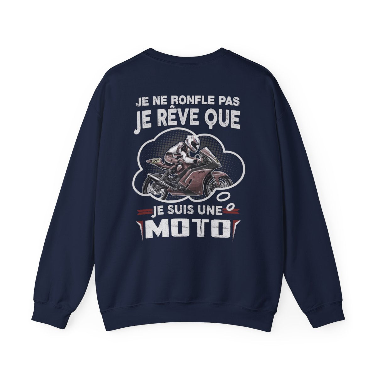 Je ne ronfle pas, je rêve que je suis une moto