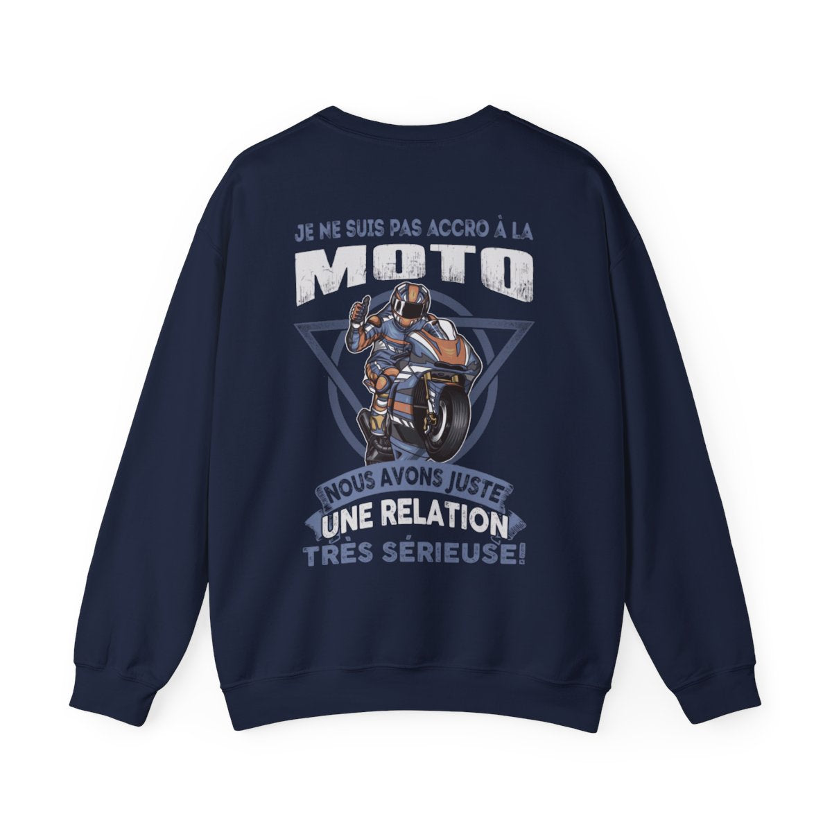 Je ne suis pas accro à ma moto, nous avons juste une relation très sérieuse