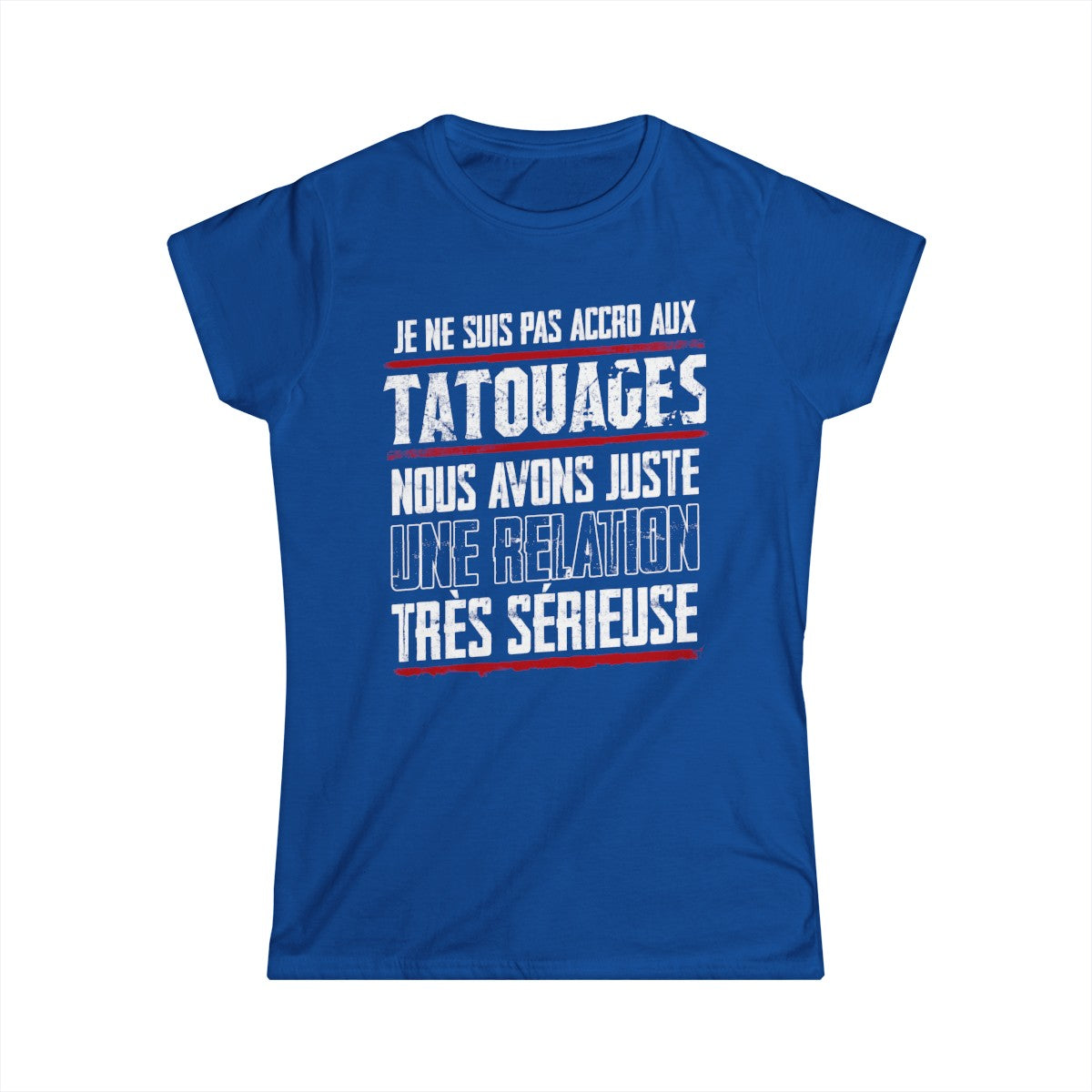 Je ne suis pas accro aux tatouages, nous avons juste une relation très sérieuse
