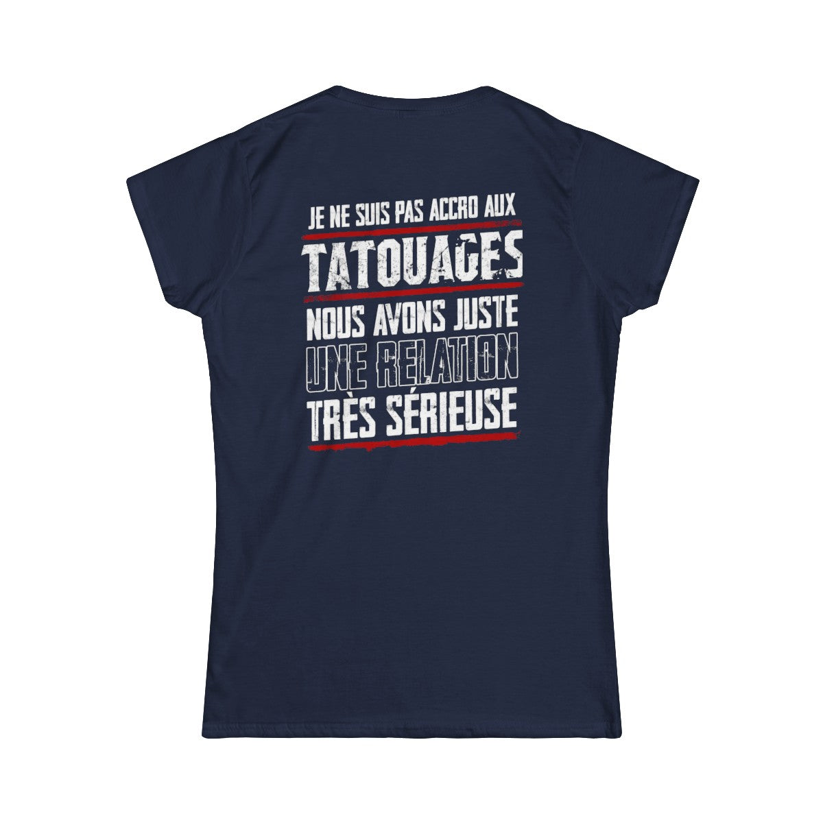 Je ne suis pas accro aux tatouages, nous avons juste une relation très sérieuse