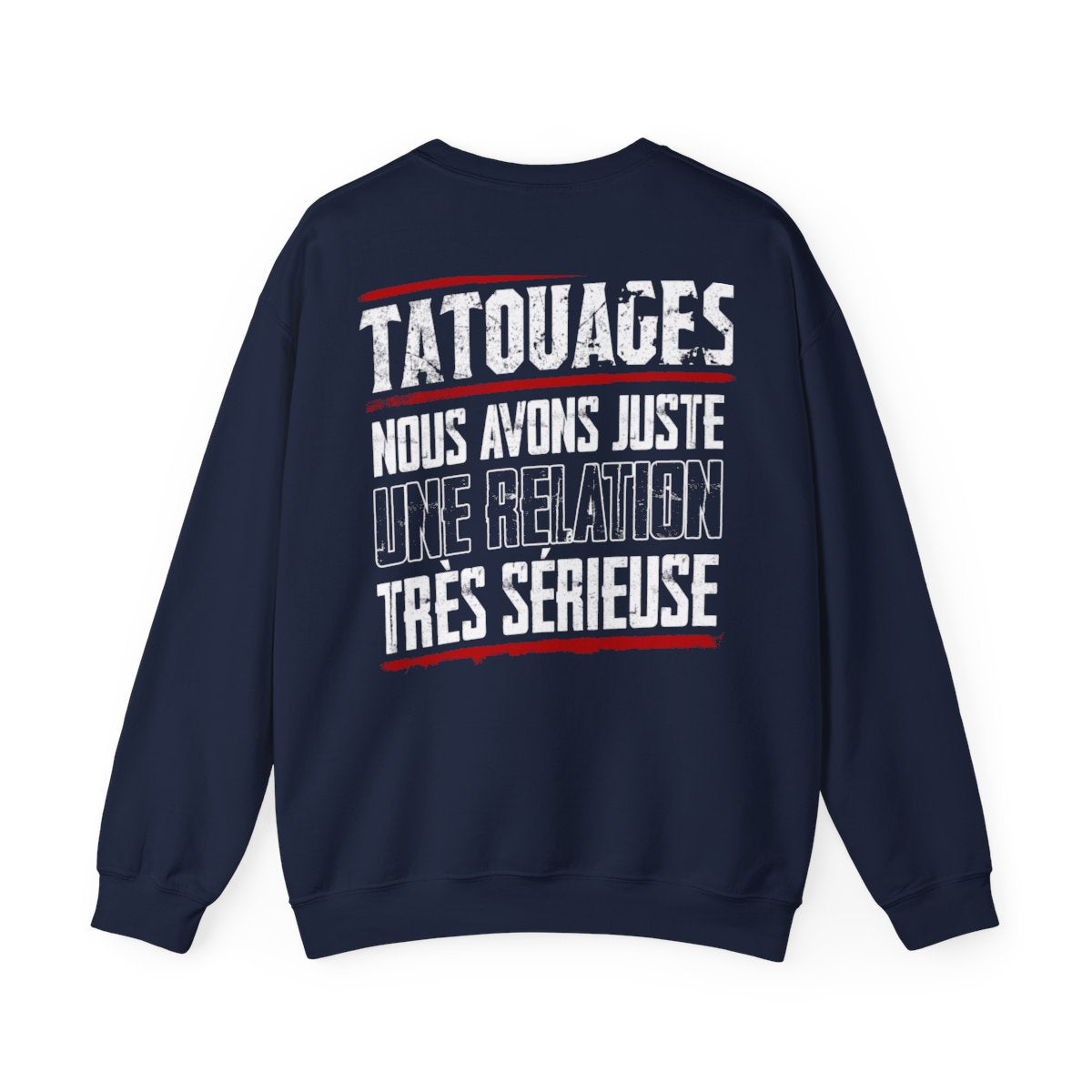 Je ne suis pas accro aux tatouages, nous avons juste une relation très sérieuse
