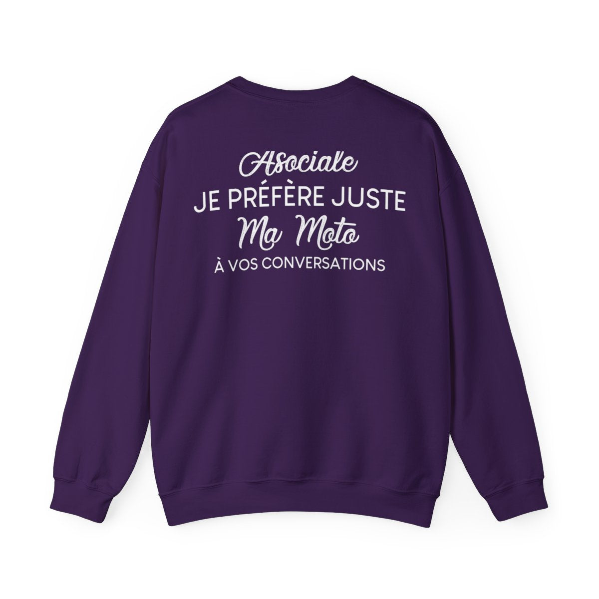 Je ne suis pas asociale je préfère juste ma moto à vos conversations