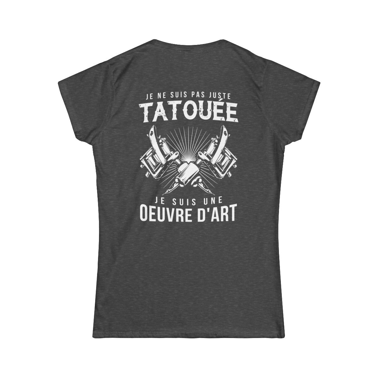 Je ne suis pas juste tatouée je suis une oeuvre d'art