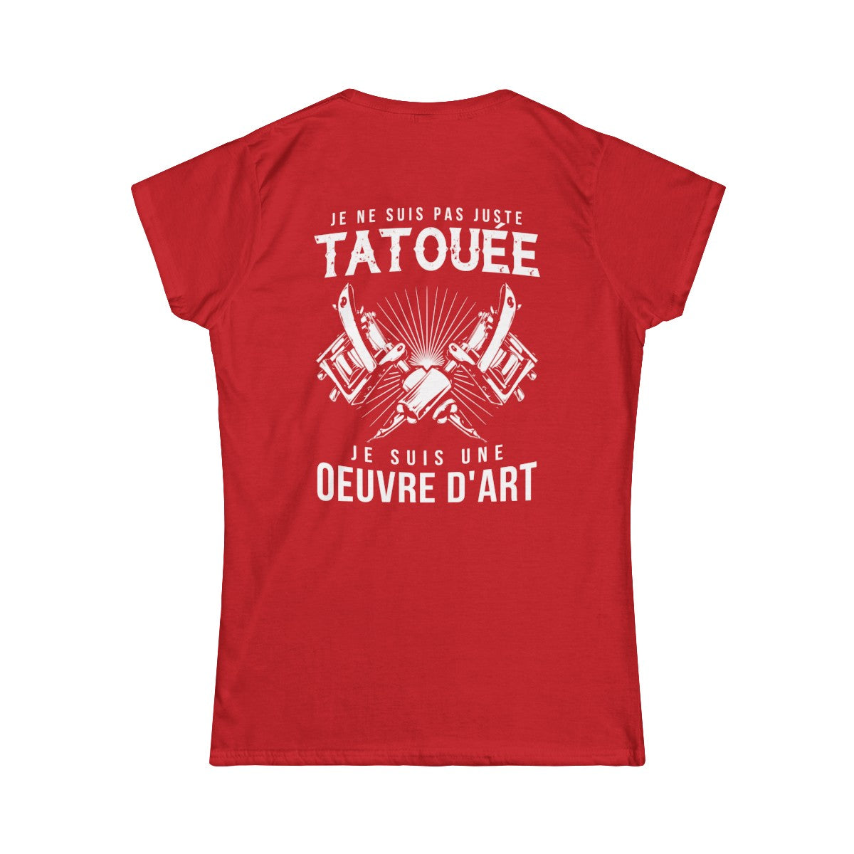 Je ne suis pas juste tatouée je suis une oeuvre d'art