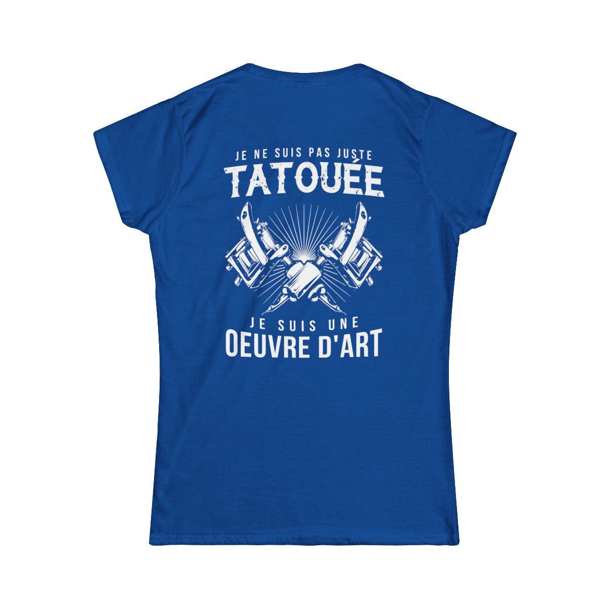 Je ne suis pas juste tatouée je suis une oeuvre d'art