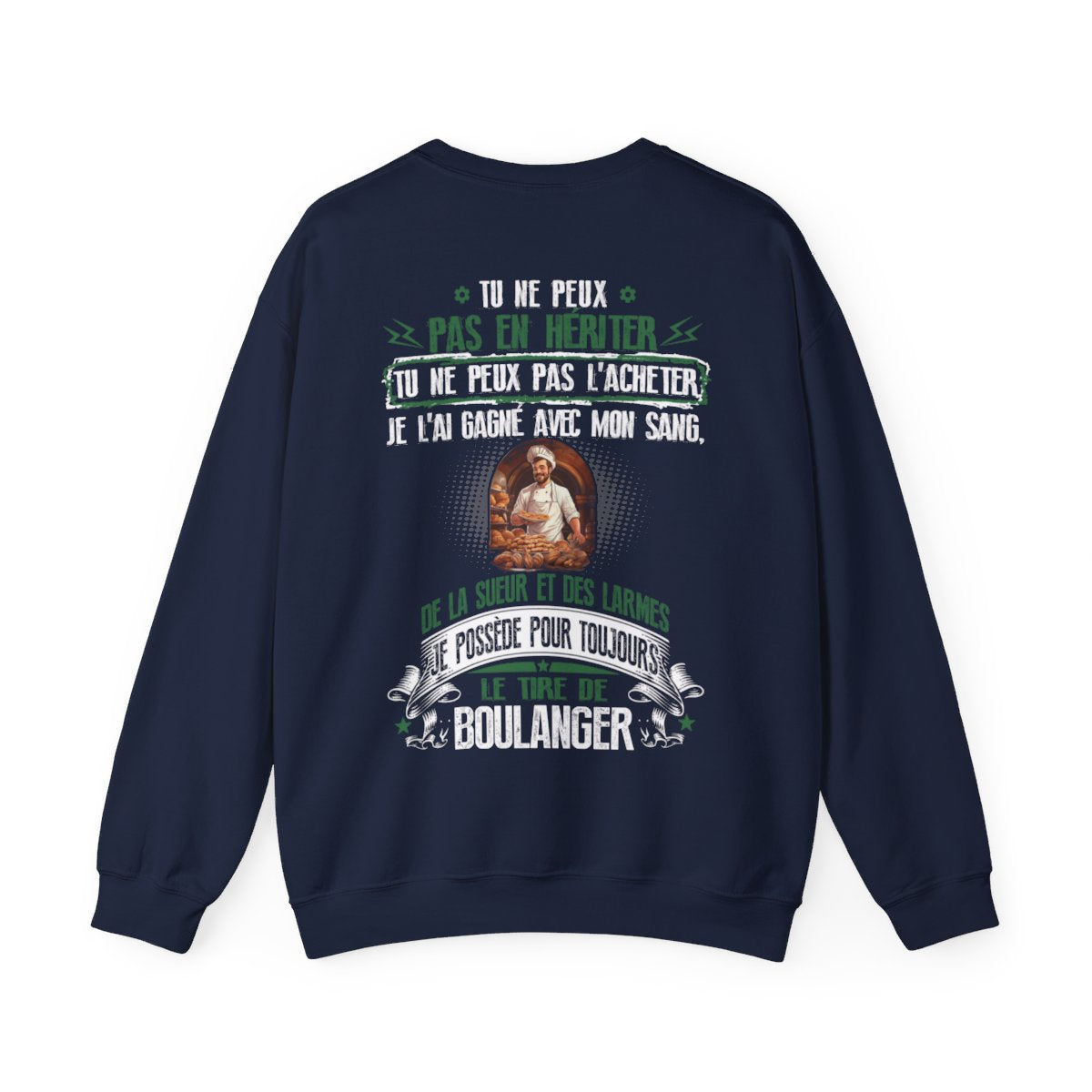 Je possède pour toujours le titre de Boulanger