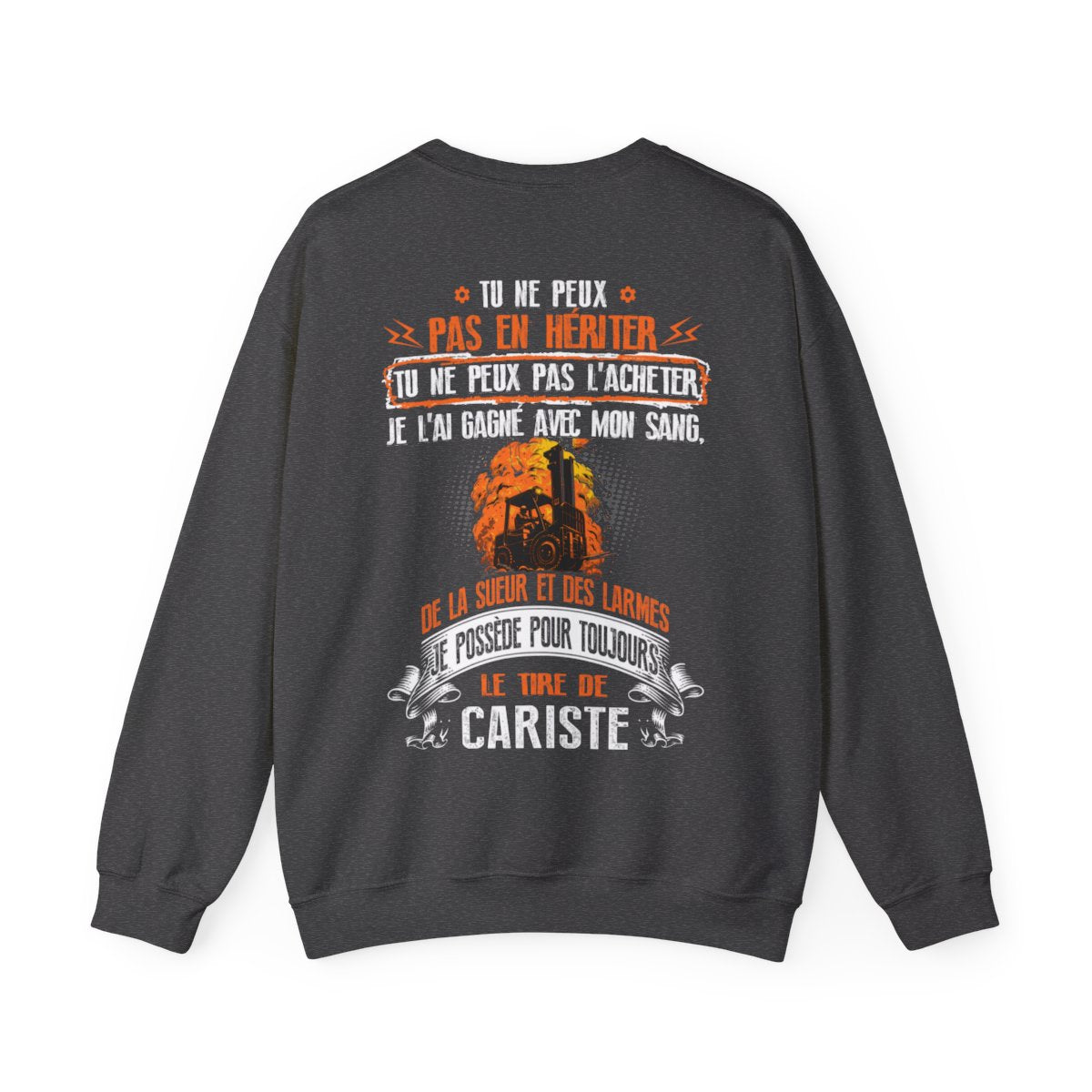 Je possède pour toujours le titre de Cariste
