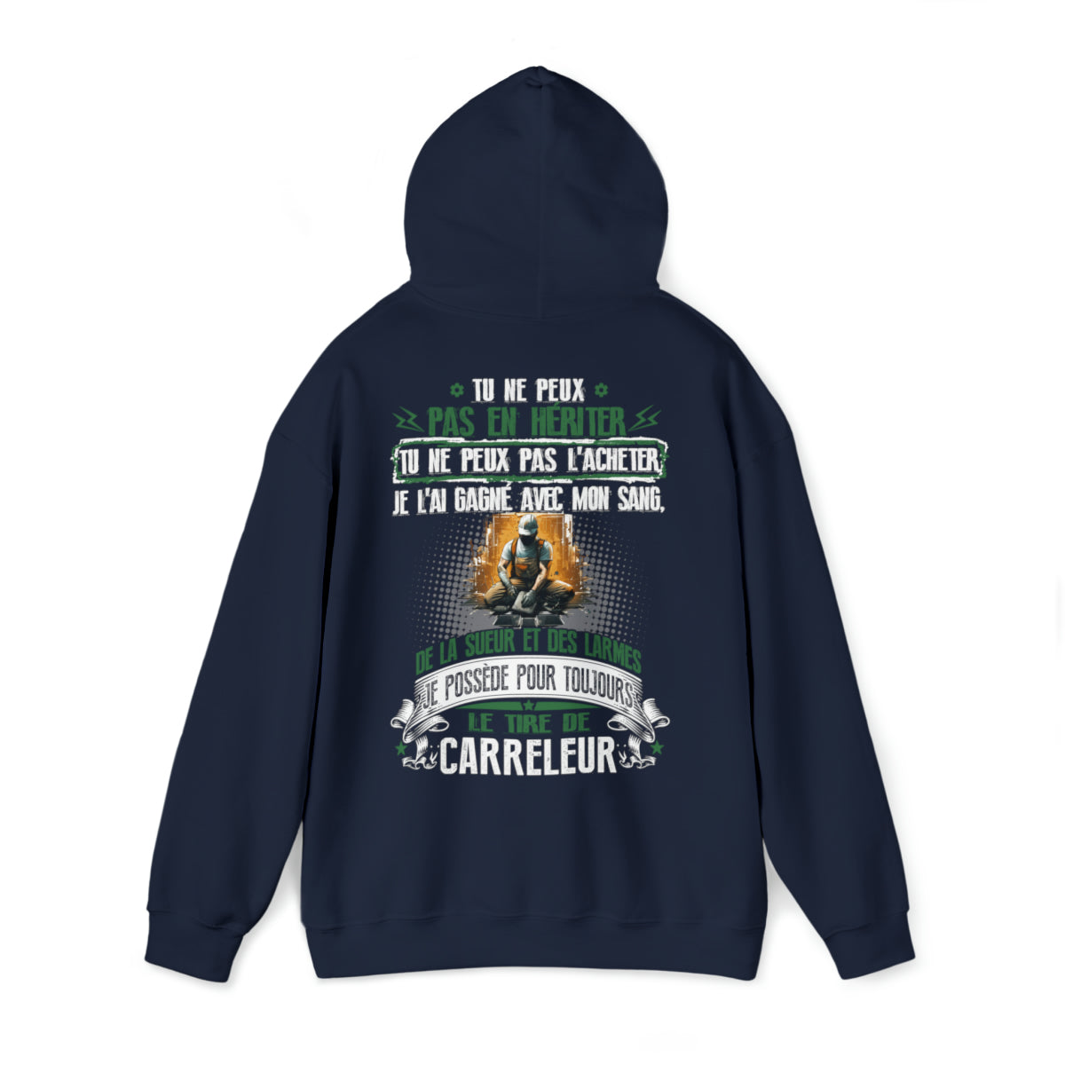 Je possède pour toujours le titre de Carreleur