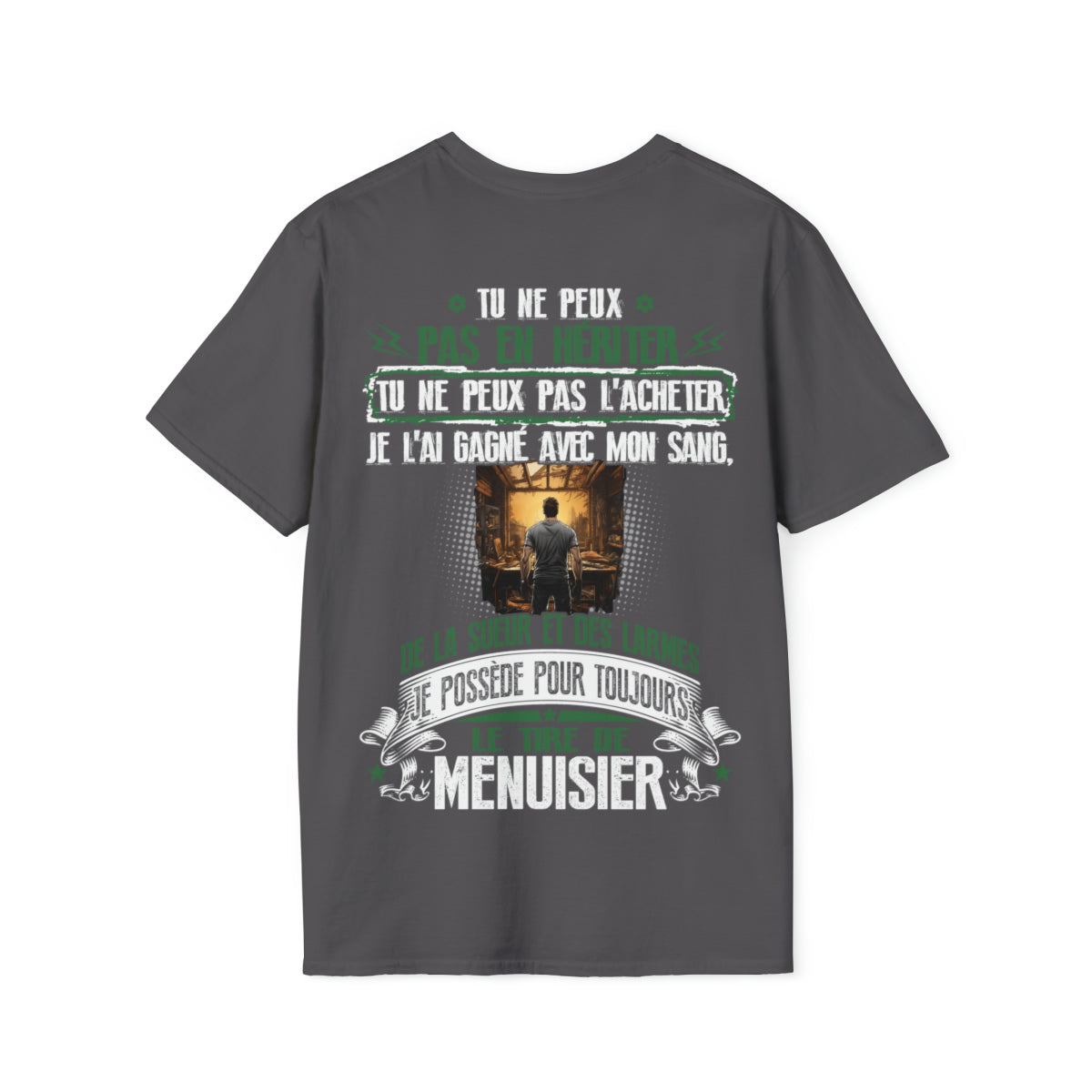 Je possède pour toujours le titre de Menuisier