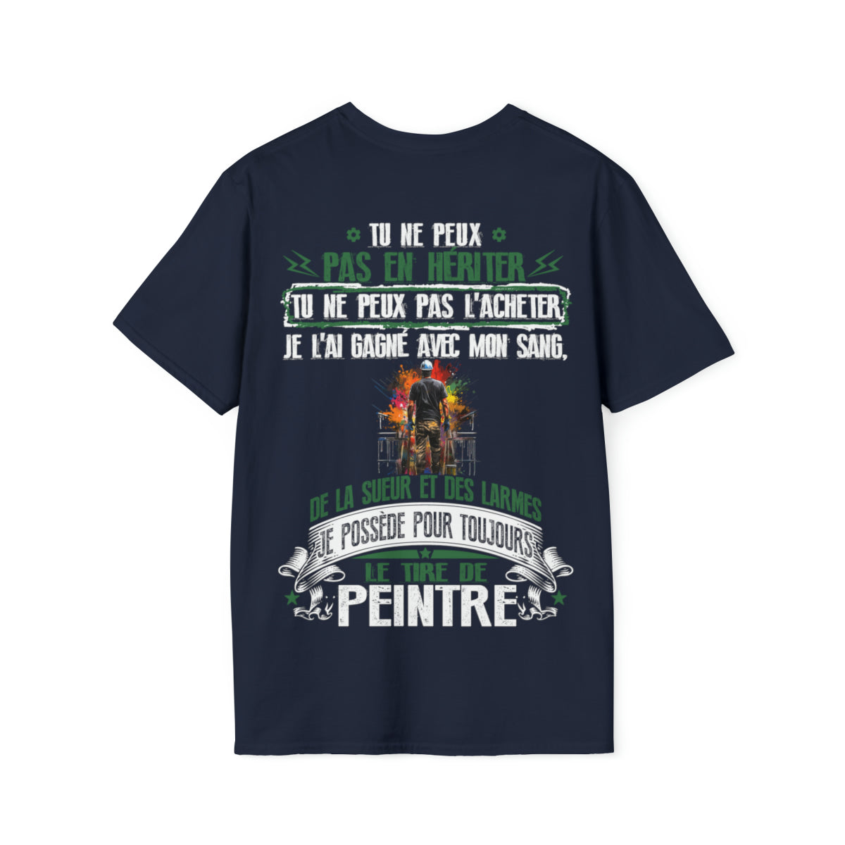 Je possède pour toujours le titre de Peintre