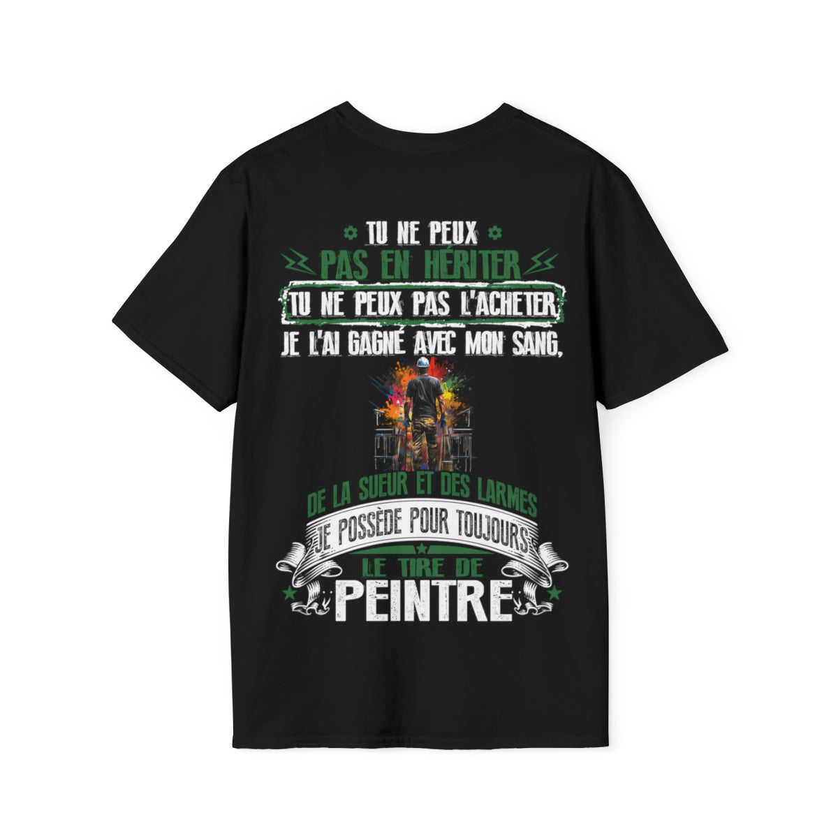 Je possède pour toujours le titre de Peintre