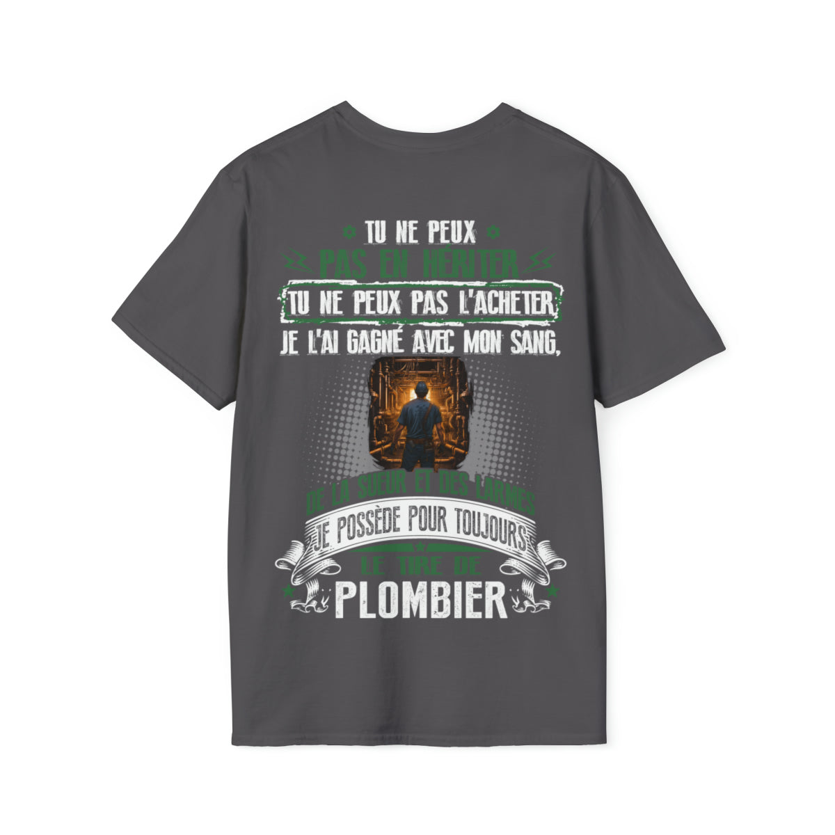 Je possède pour toujours le titre de Plombier