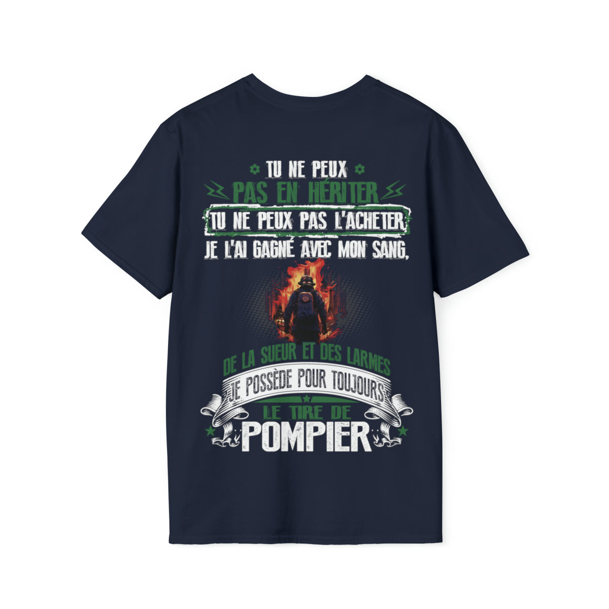 Je possède pour toujours le titre de Pompier