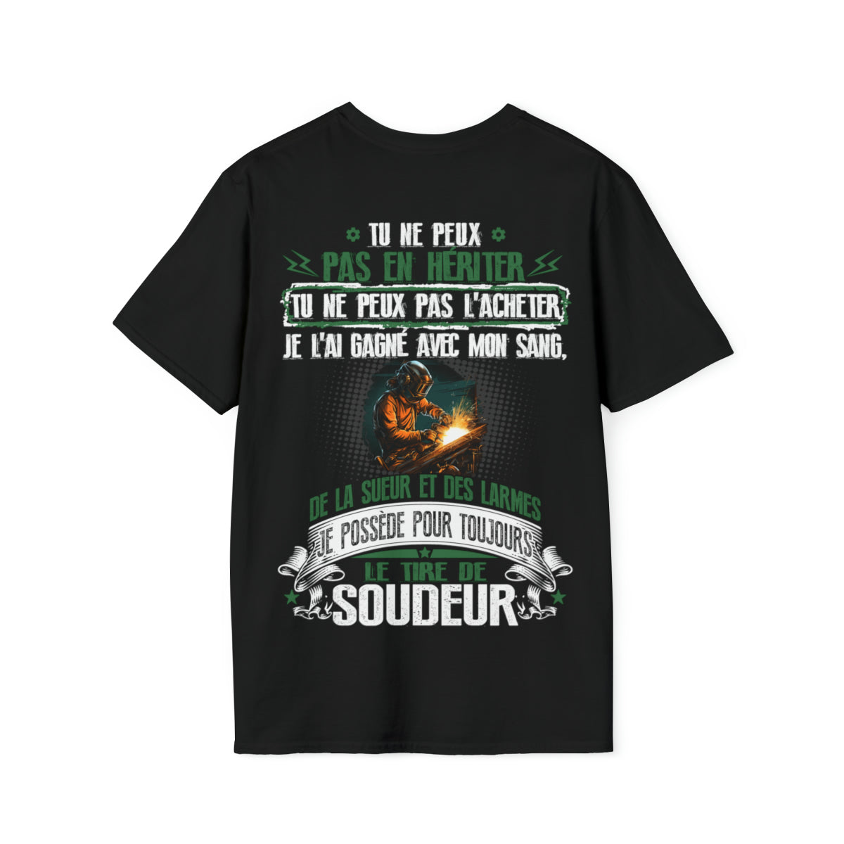 Je possède pour toujours le titre de Soudeur