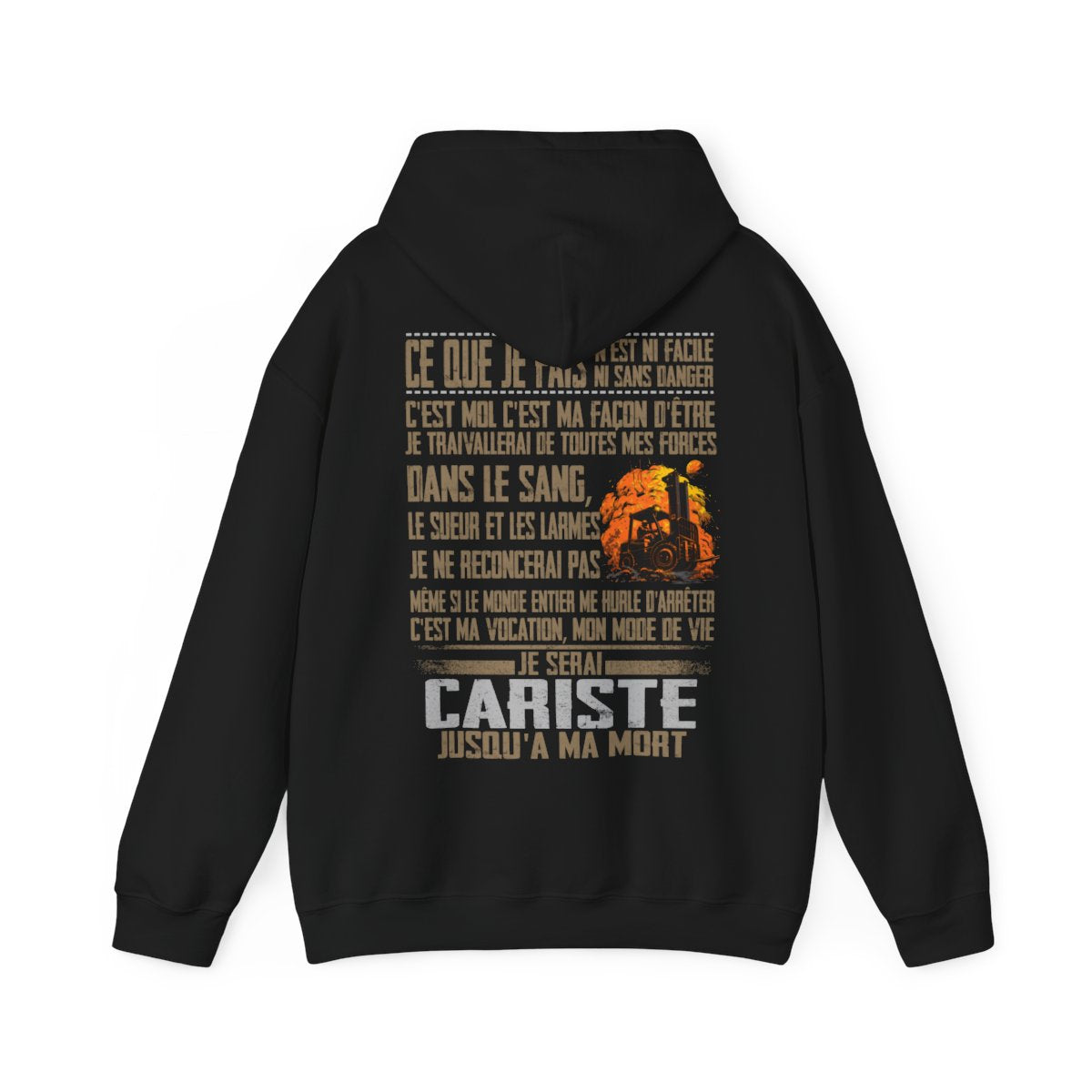 Je serai Cariste jusqu'à ma mort