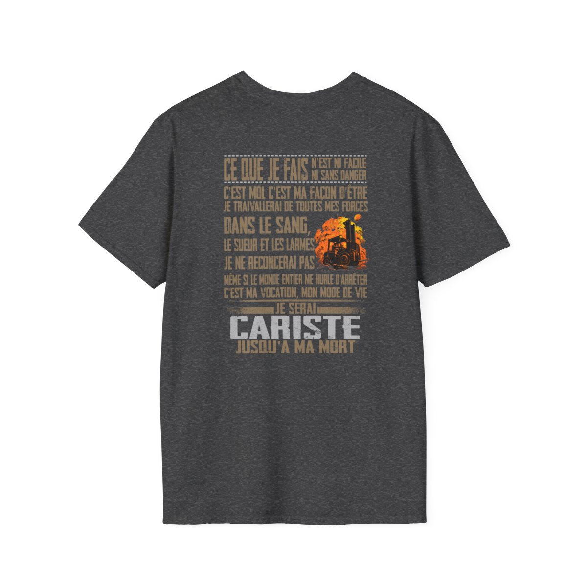 Je serai Cariste jusqu'à ma mort