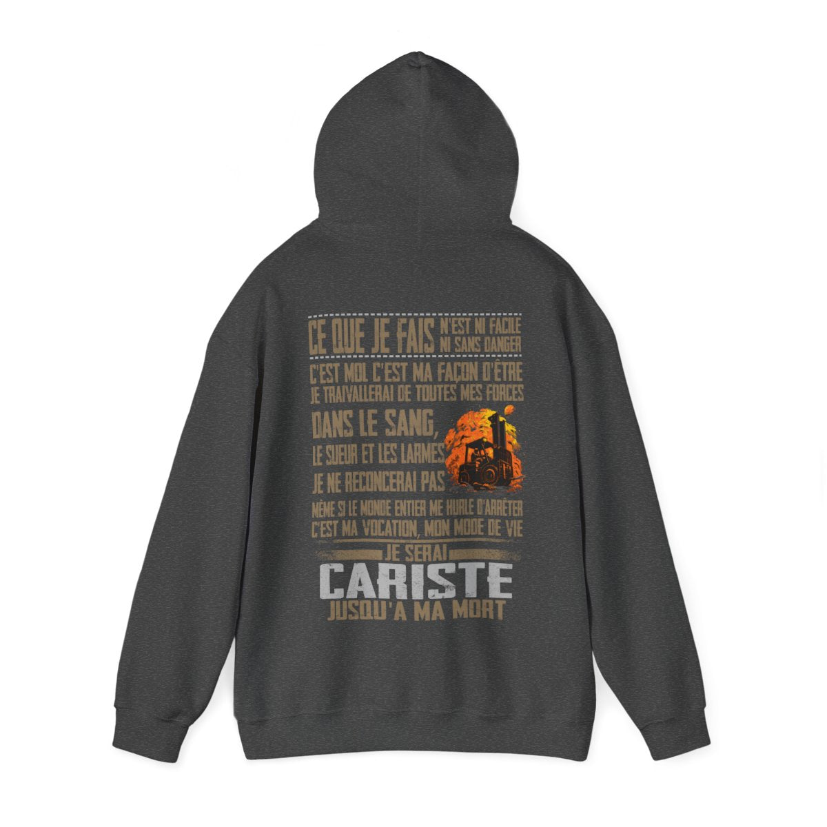 Je serai Cariste jusqu'à ma mort