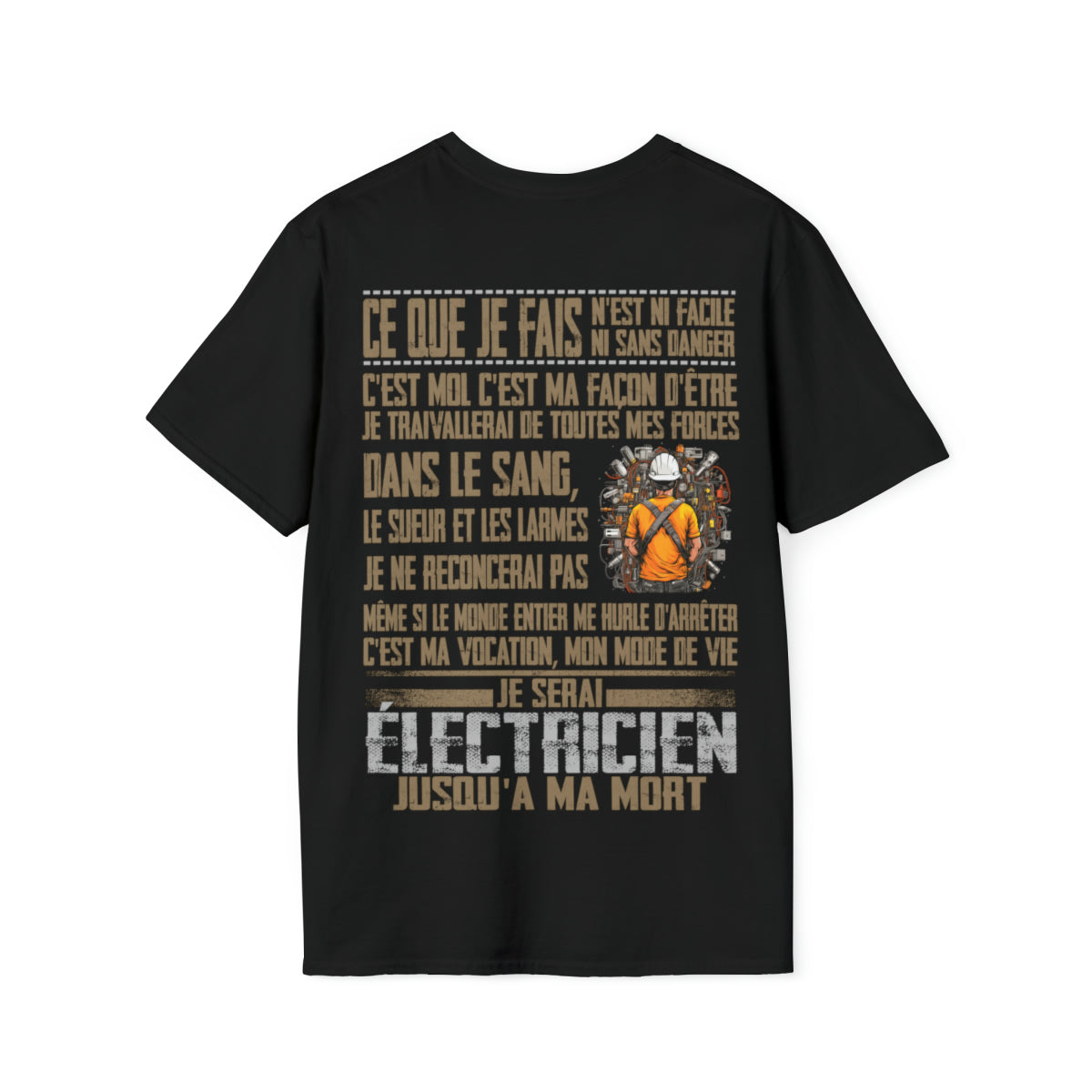 Je serai Électricien jusqu'à ma mort
