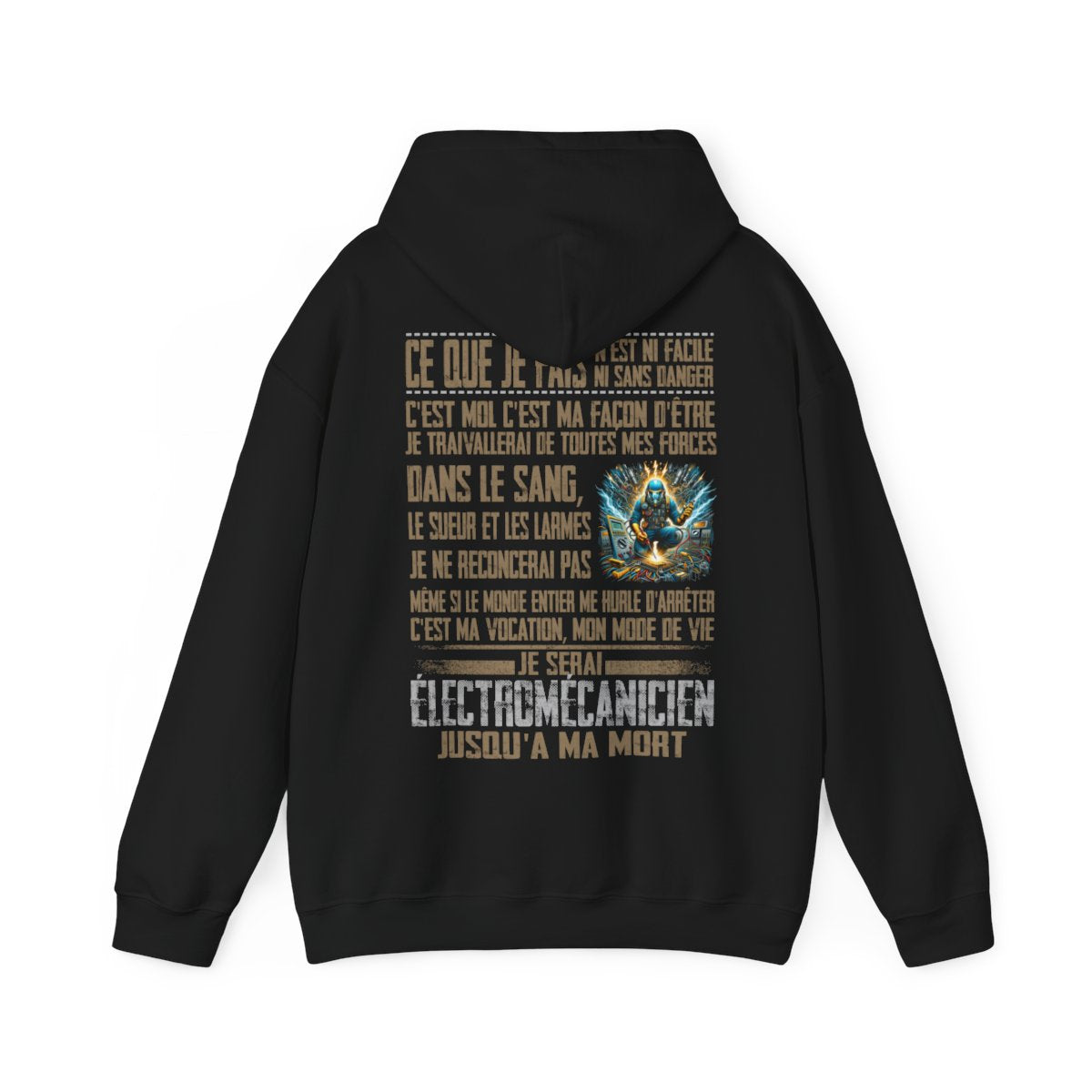 Je serai Électromécanicien jusqu'à ma mort