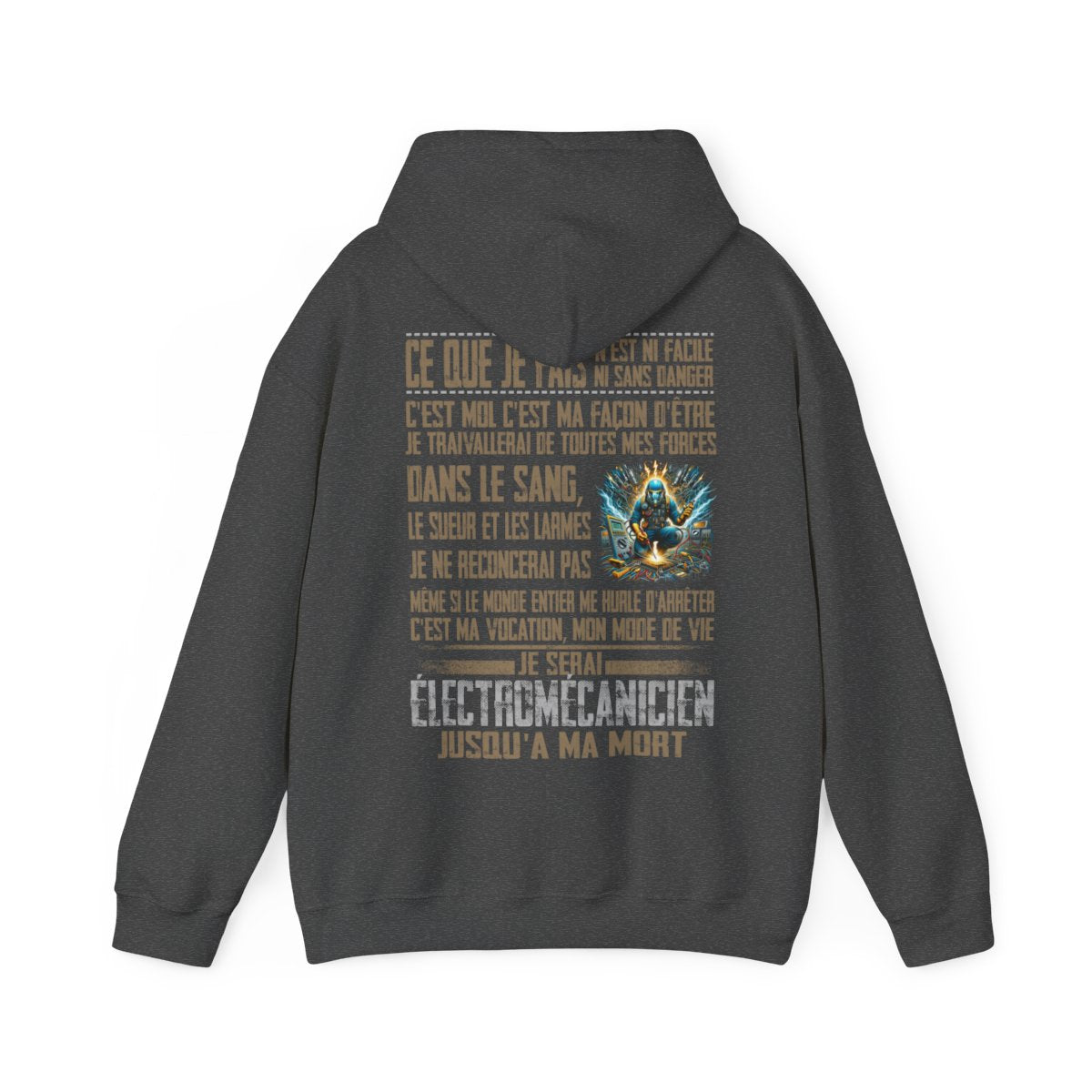 Je serai Électromécanicien jusqu'à ma mort
