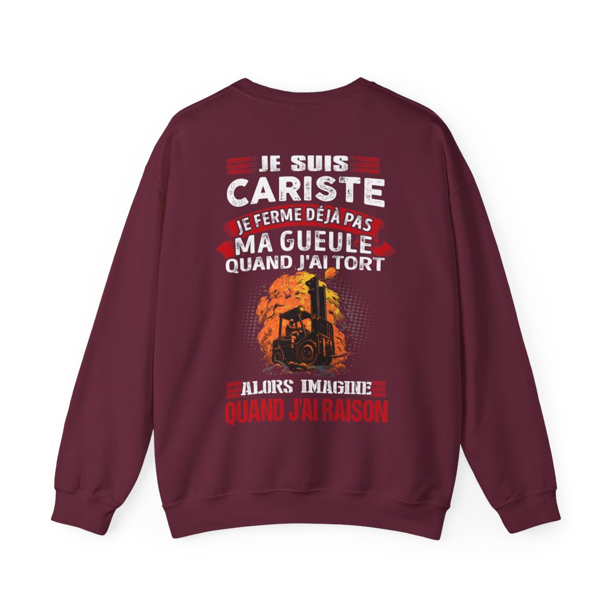 Je suis Cariste, je ne ferme déjà pas ma gueule quand j'ai tort