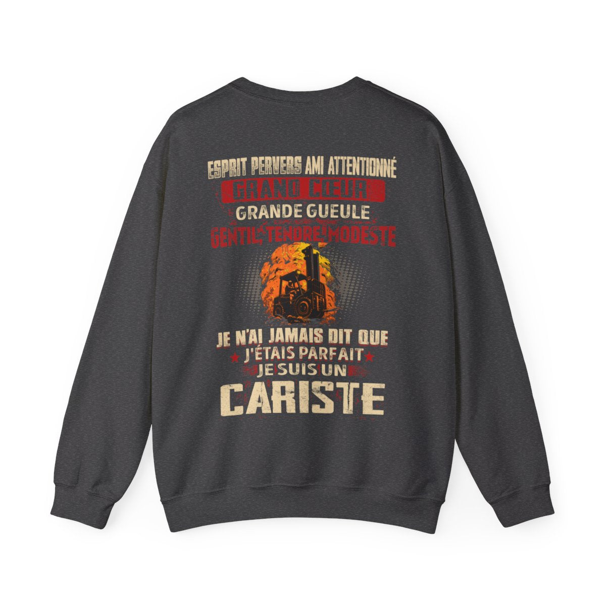 Je suis Cariste pas parfait, mais complet
