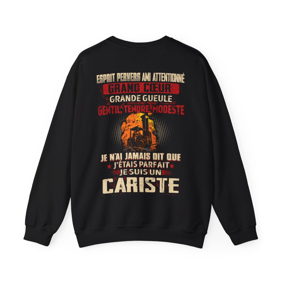 Je suis Cariste pas parfait, mais complet