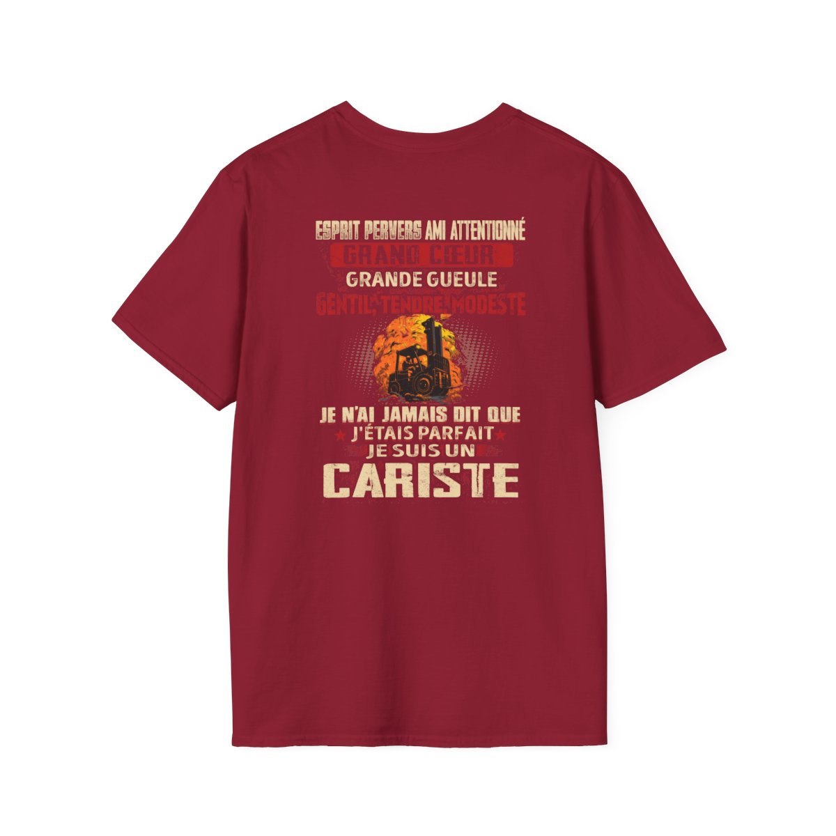 Je suis Cariste pas parfait, mais complet