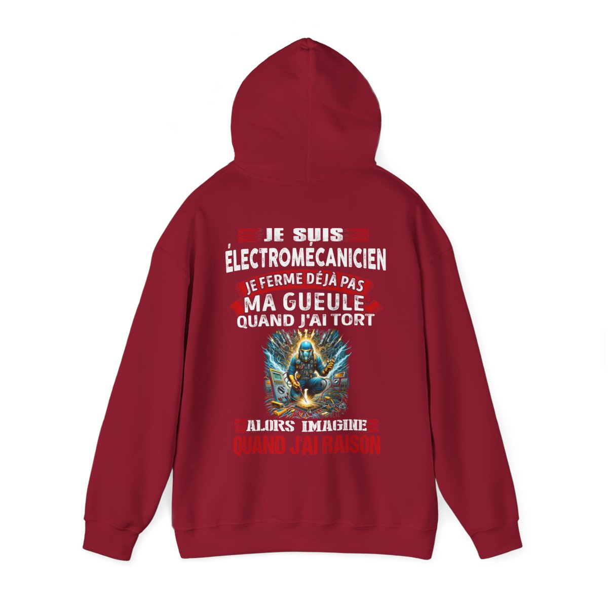 Je suis Électromécanicien, je ne ferme déjà pas ma gueule quand j'ai tort