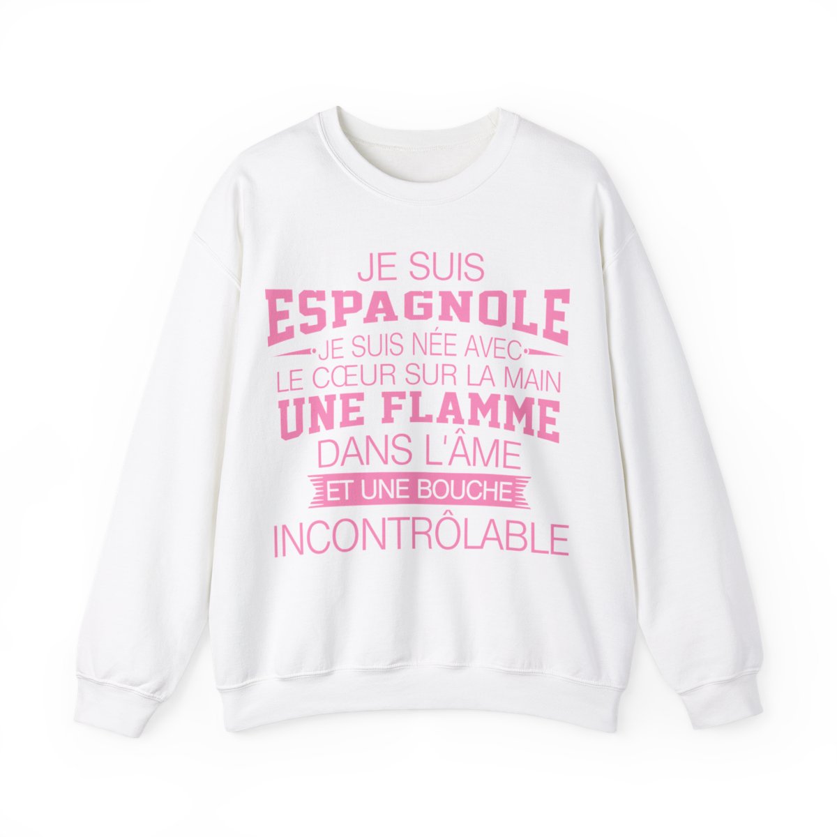 Je suis Espagnole, je suis née avec le coeur sur la mai