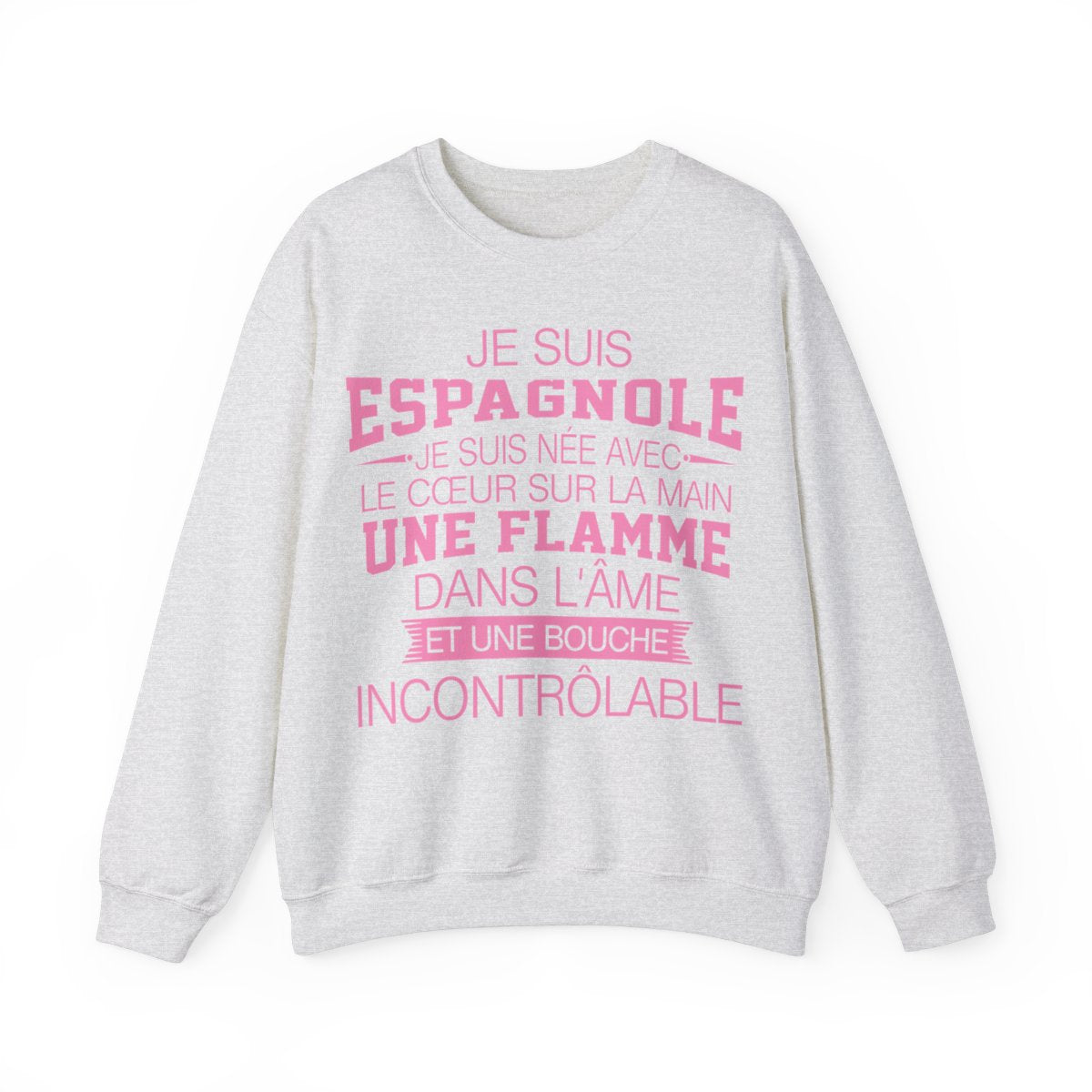 Je suis Espagnole, je suis née avec le coeur sur la mai